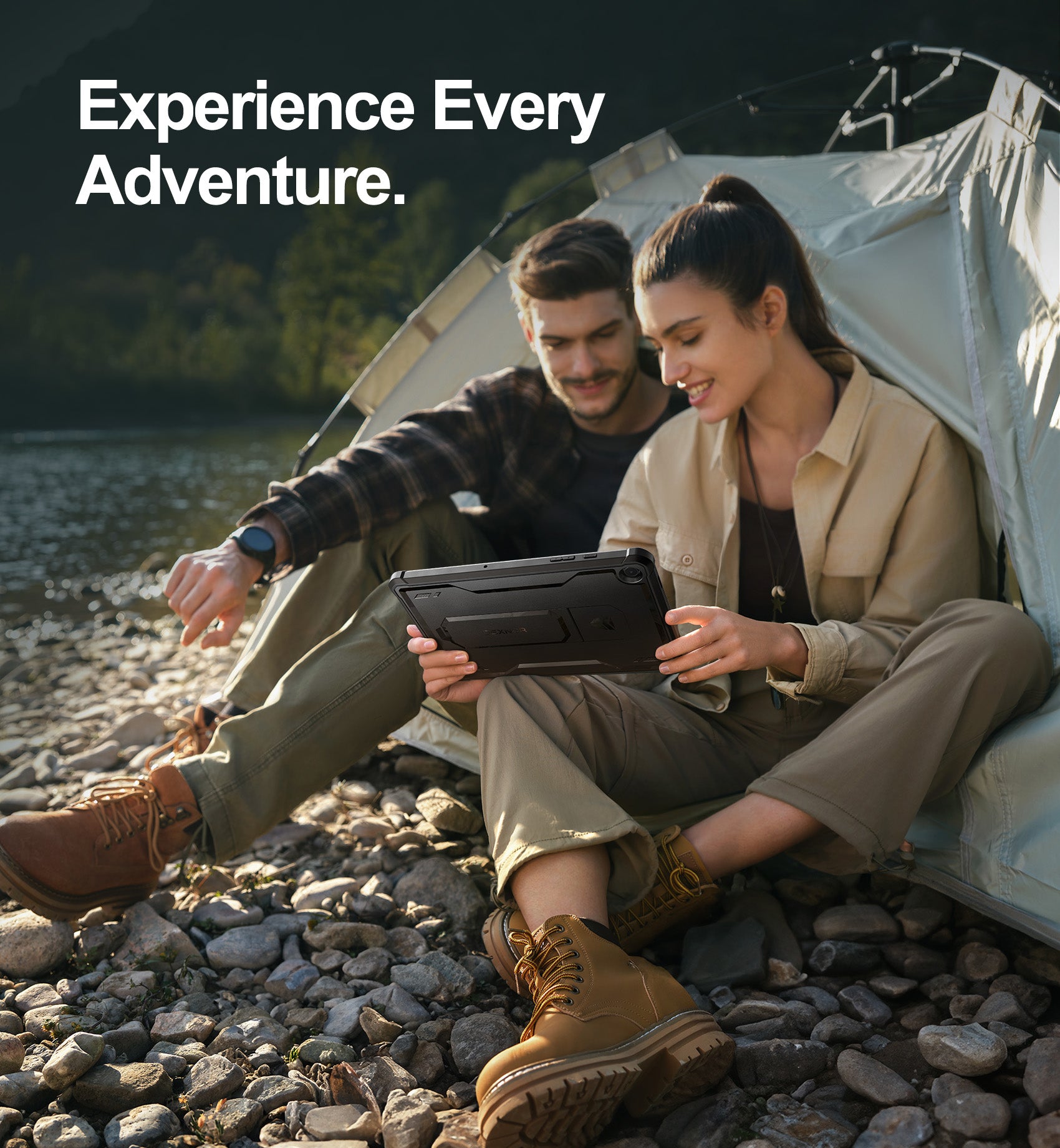 Dexnor Tablet Case for Samsung Galaxy Tab A9 Plus 11 Inch 2023 With Screen Protector Full Body Bumper Kickstand Heavy-duty Shockproof Rugged Pen Holder Cover