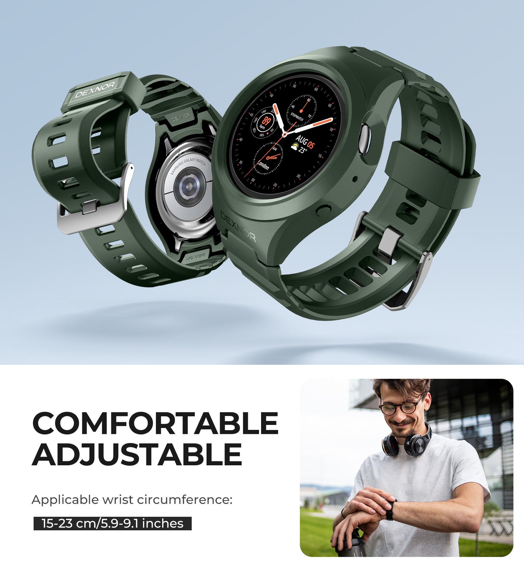 For Samsung Galaxy Watch Active 2 Band 44mm