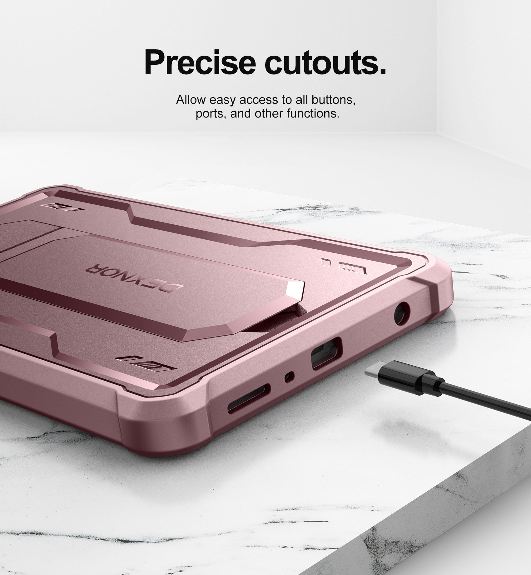 Dexnor Tablet Case for Samsung Galaxy Tab A9 8.7 Inch 2023 With Screen Protector Full Body Bumper Kickstand Heavy-duty Shockproof Rugged Pen Holder Cover