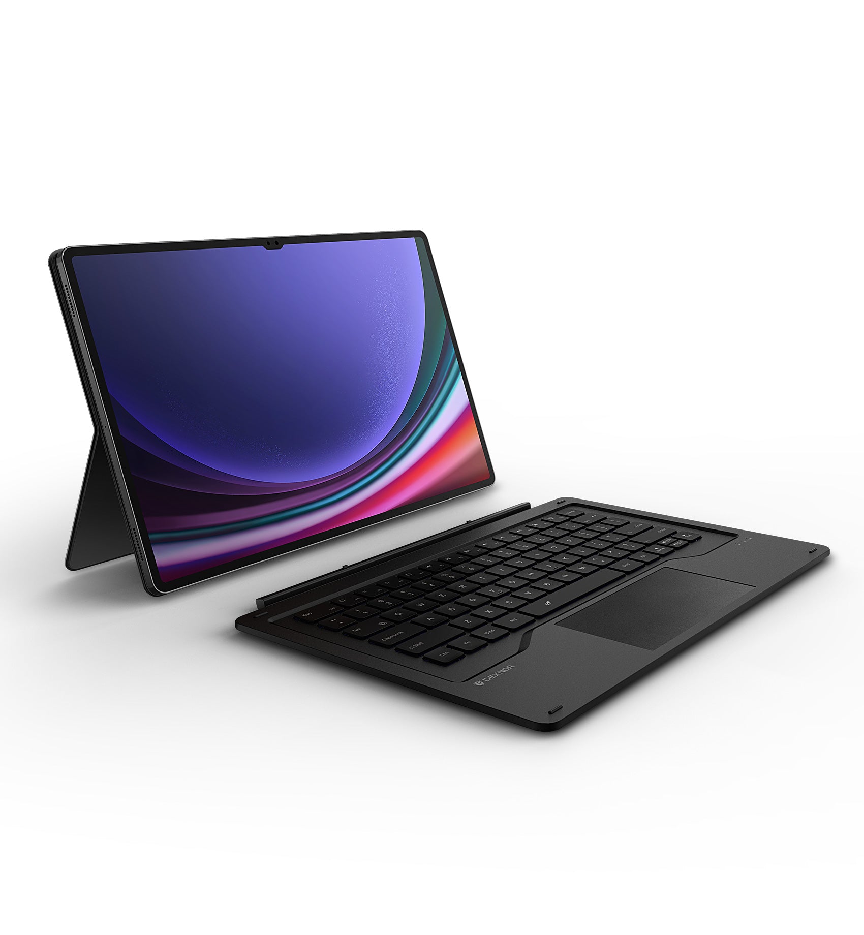 For Samsung Galaxy Tab S9 Ultra Keyboard 14.6 Inch Magnetic Detachable Book Style Cover Keyboard Multi-Touch Trackpad Backlit S Pen Holder