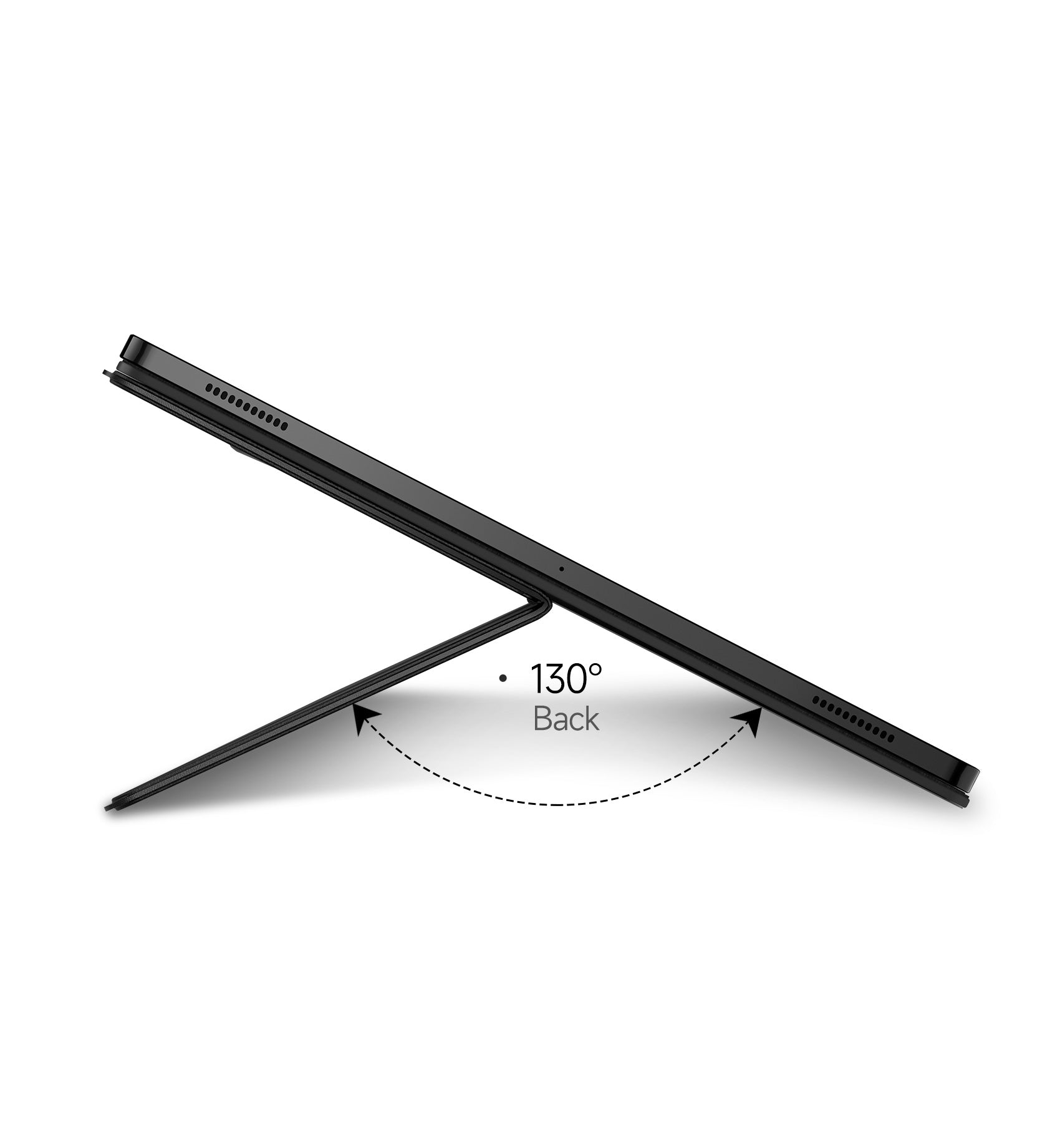 Dexnor Keyboard Case  For Samsung Galaxy Tab S8 Ultra Book-style Cover Case With Trackpad Backlight Slim Black Pen Holder Bluetooth 14.6 Inches