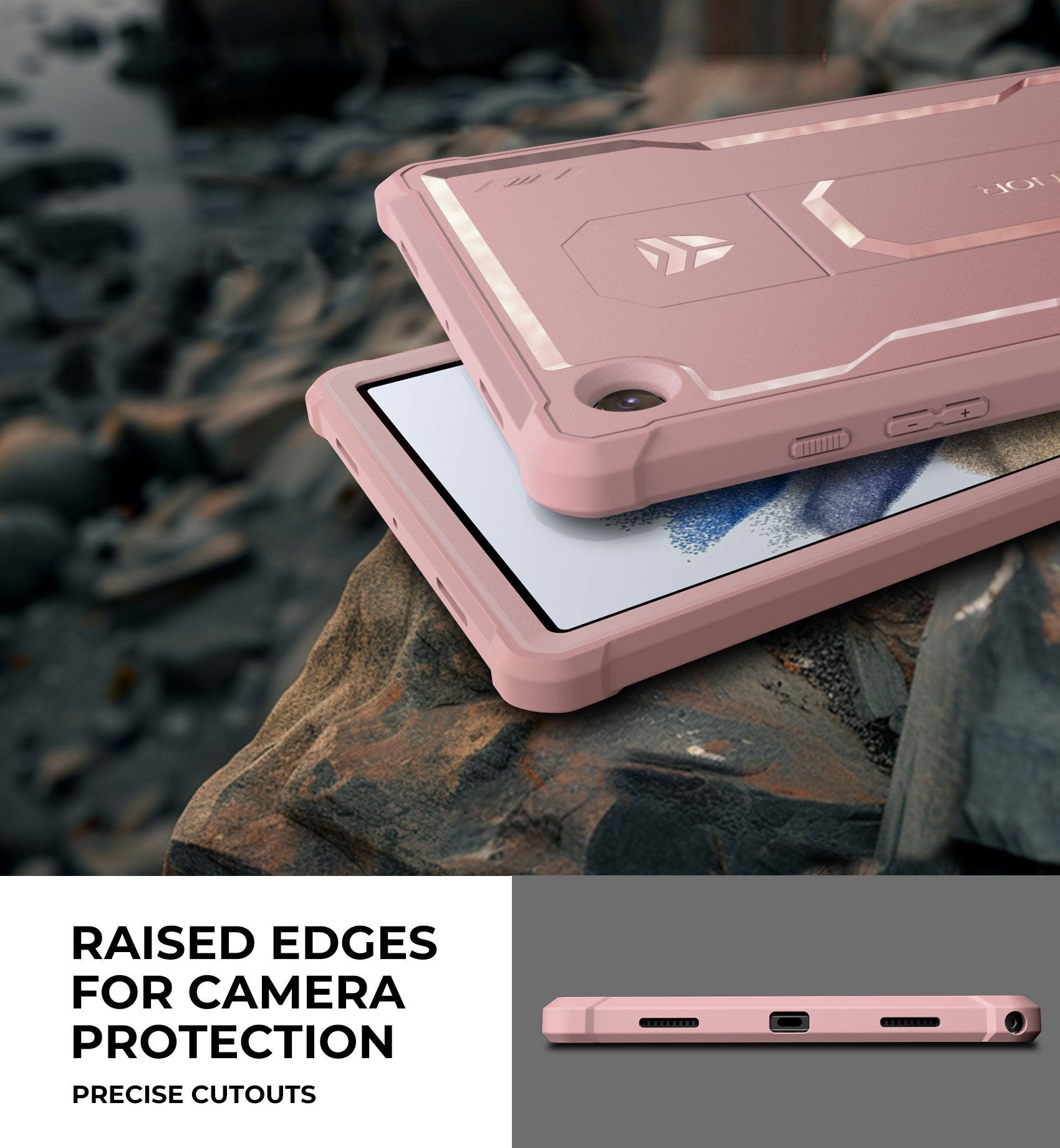 Dexnor Tablet Case for Samsung Galaxy Tab A8 With Screen Protector Full Body Bumper Kickstand Heavy-duty Shockproof Rugged Pen Holder Cover.