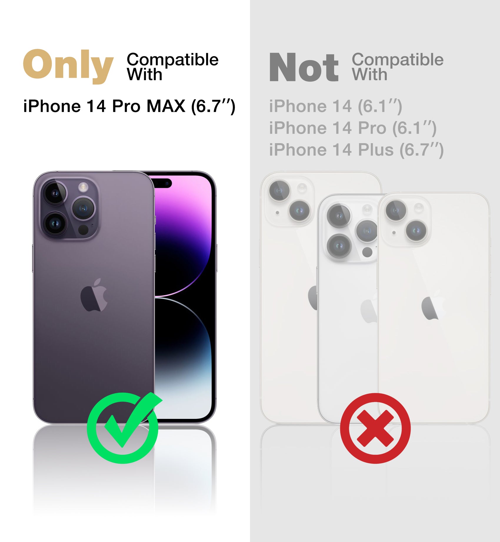 Dexnor for iphone 14 Pro Max Case Heavy-duty Shockproof Full Body Built-in Screen Protector Adjustable Kickstand