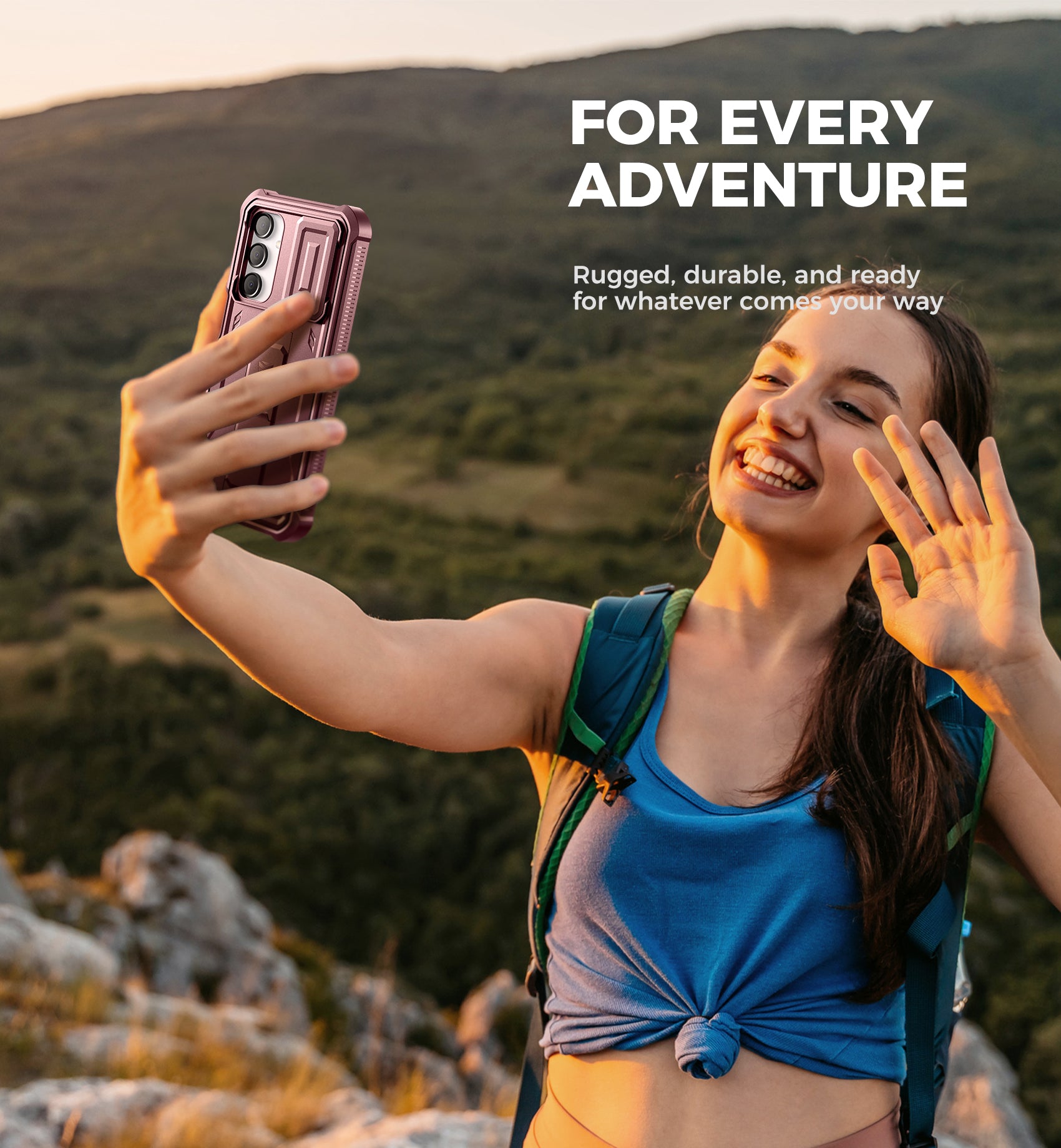 Dexnor Case for Samsung Galaxy A16 With Screen Protector Full Body Bumper Kickstand Heavy-duty Shockproof Rugged Cover.