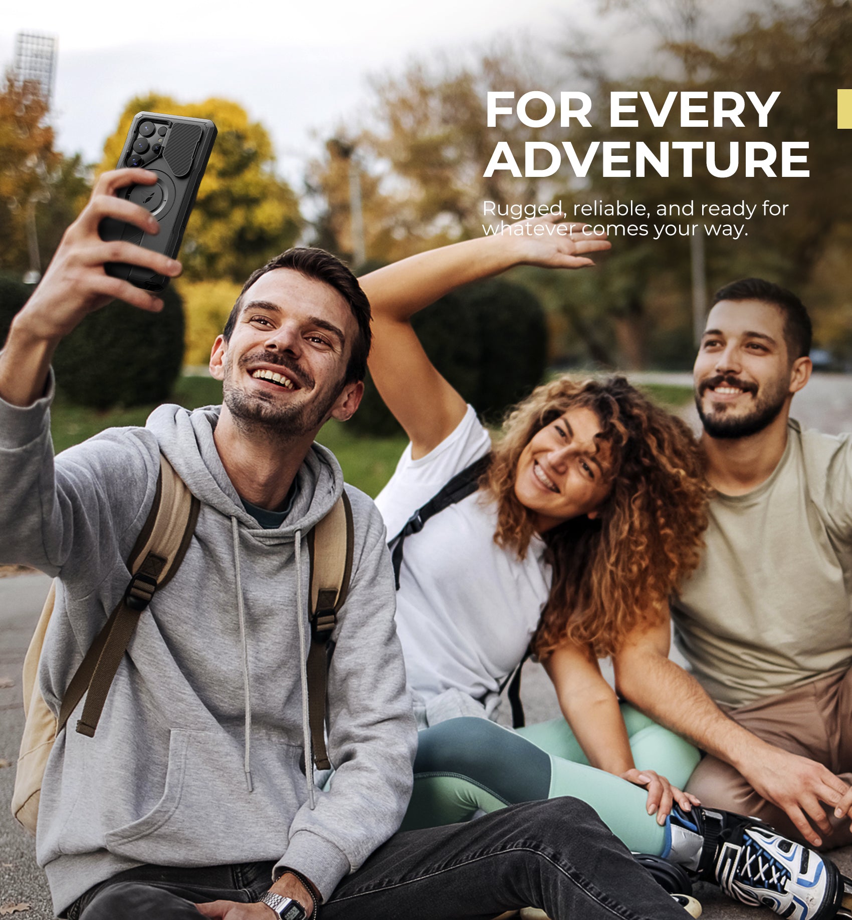 Dexnor Full Body Case for Samsung Galaxy S25 Ultra With Screen Protector and Flip Camera Cover Bumper Kickstand Heavy-duty Shockproof