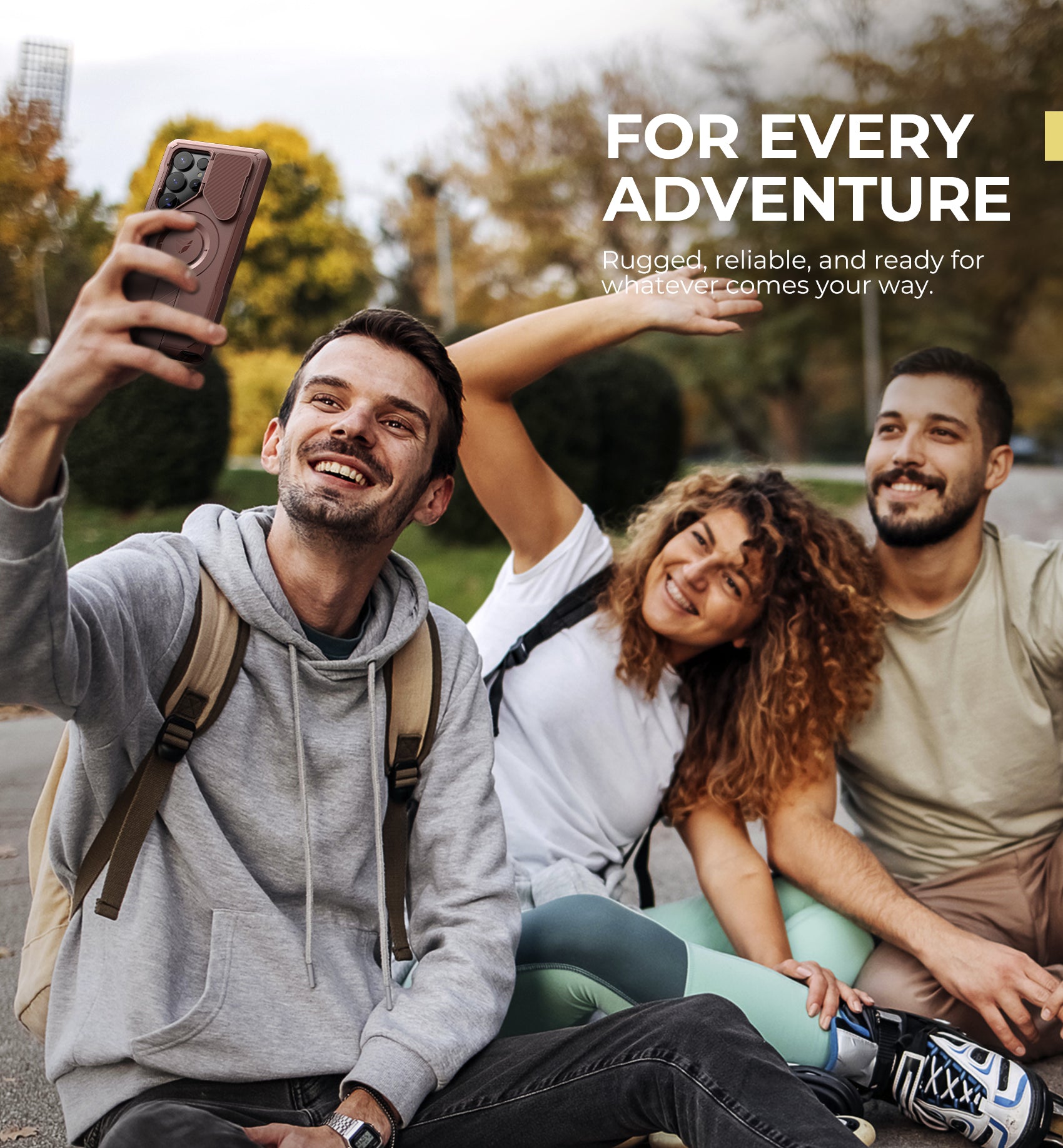 Dexnor Full Body Case for Samsung Galaxy S25 Ultra With Screen Protector and Flip Camera Cover Bumper Kickstand Heavy-duty Shockproof