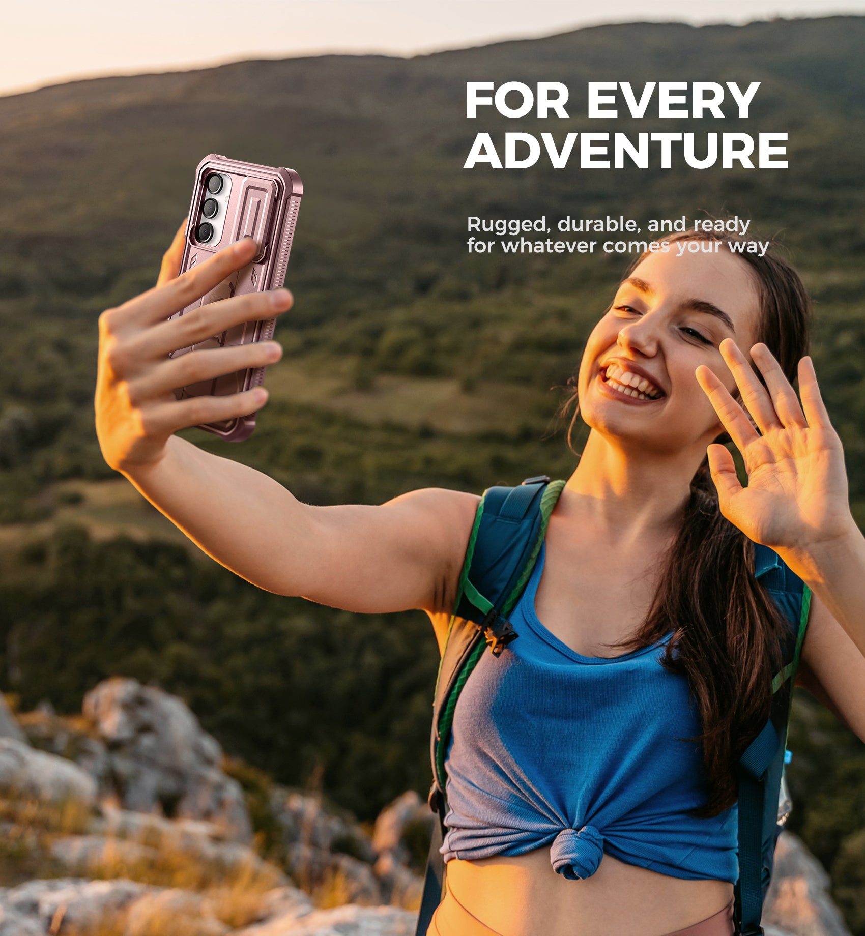 Dexnor Case for Samsung Galaxy A16 With Screen Protector Full Body Bumper Kickstand Heavy-duty Shockproof Rugged Cover.