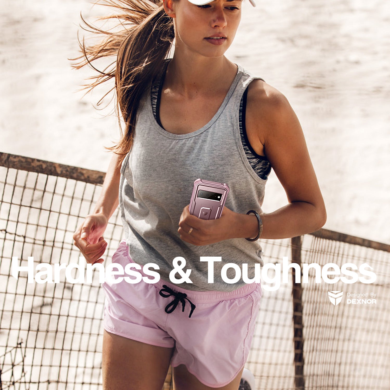 Dexnor Case for Google Pixel 6 Pro 5G With Screen Protector Full Body Bumper Kickstand Heavy-duty Shockproof Rugged Cover.