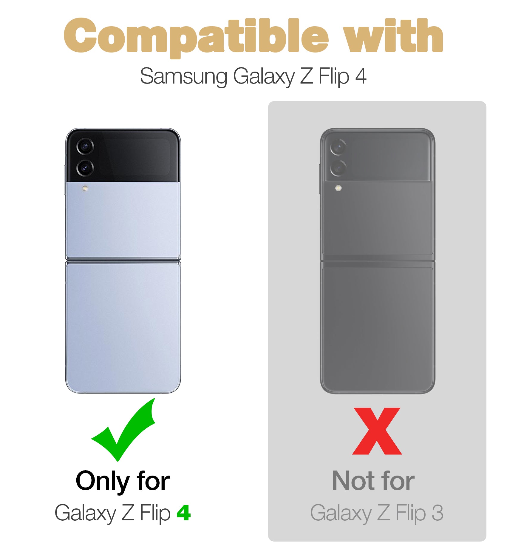 Dexnor Case for Samsung Galaxy Z Flip 4  Hinge Coverage With Screen Protector Full Body Bumper Kickstand Hinge Coverage Shockproof Rugged  Cover