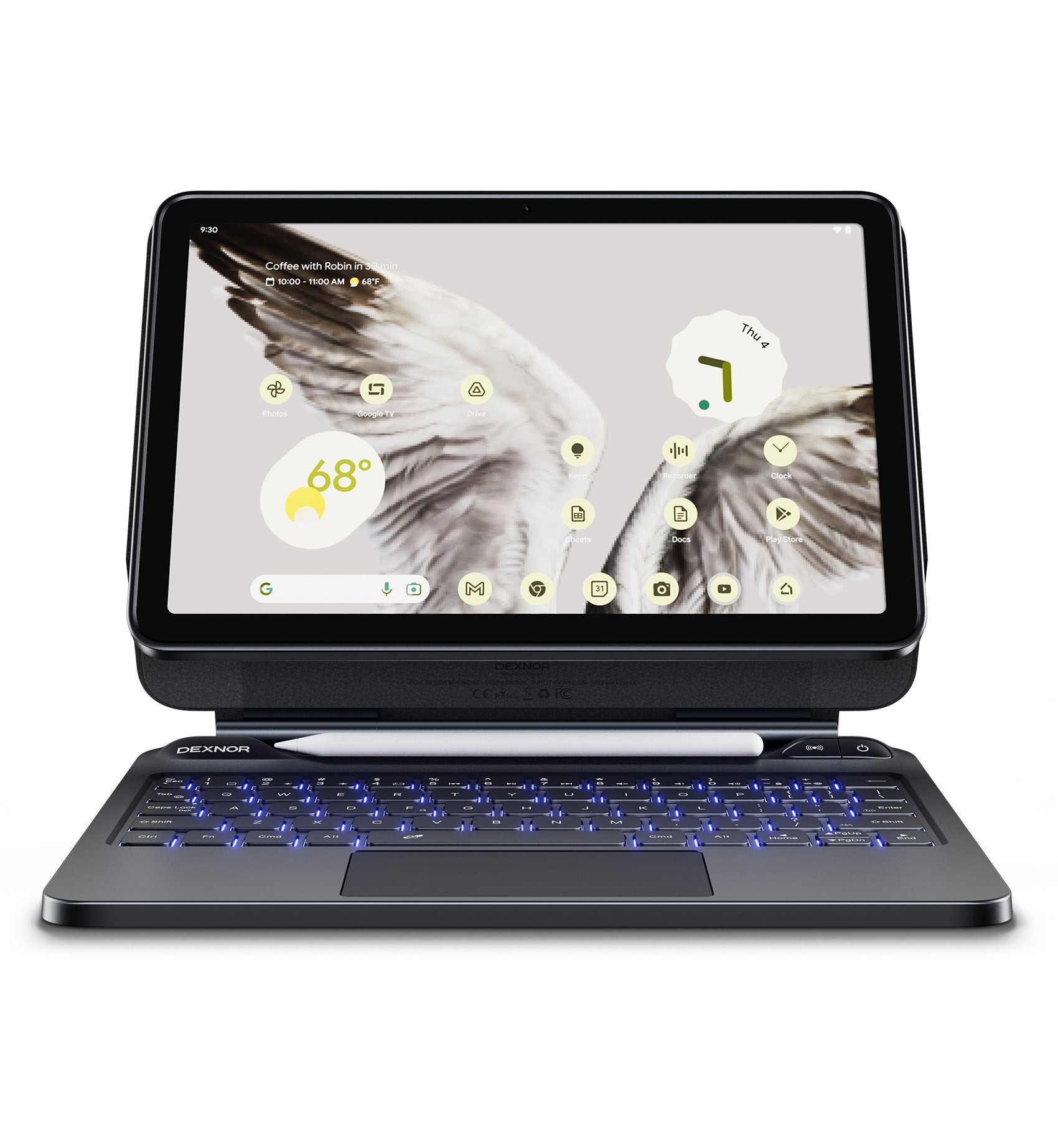 Dexnor Case for Google Pixel Tablet 11 inch 2023 with Keyboard