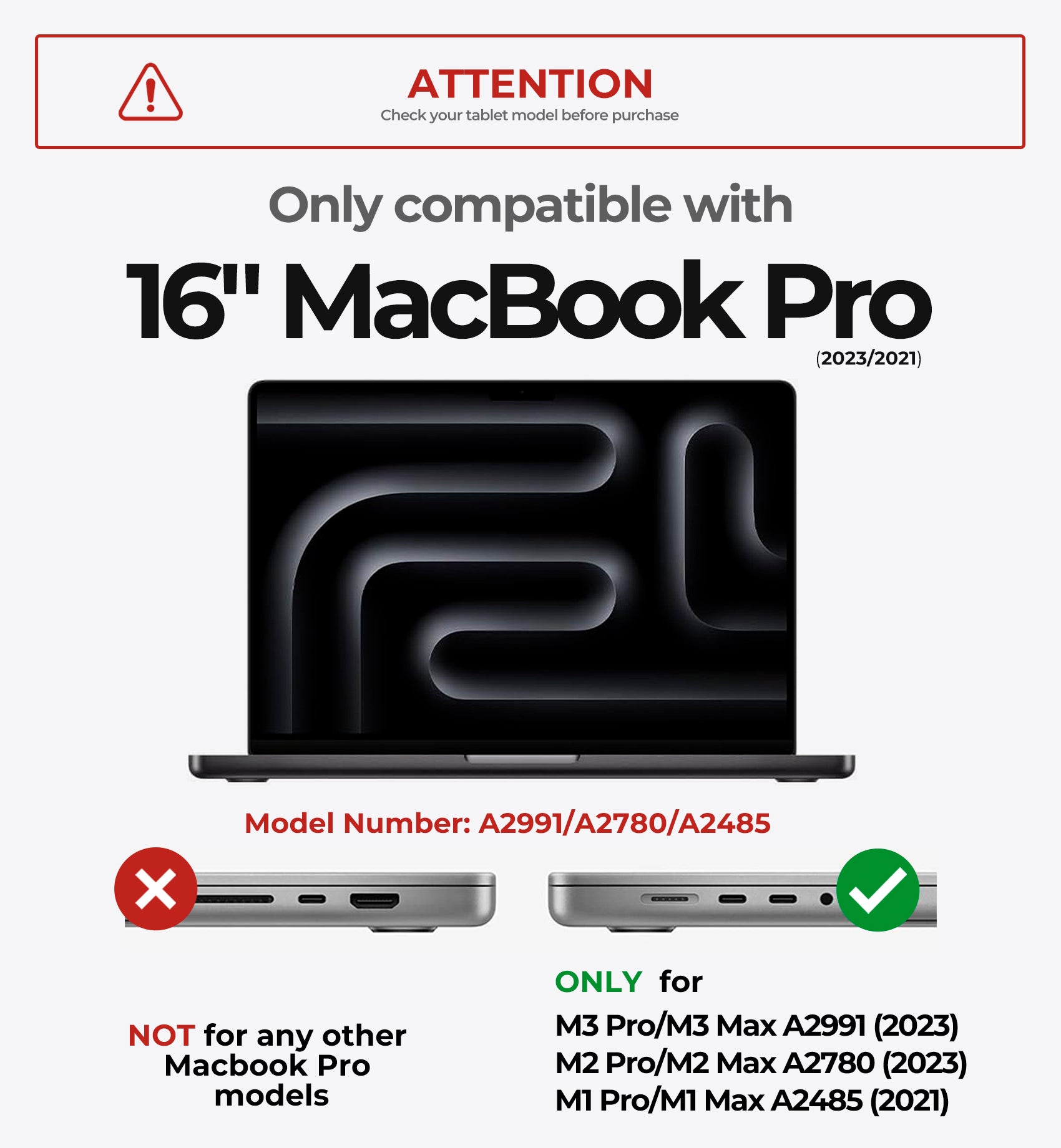 Dexnor Case for MacBook Pro 16 Inch 2023 M3 Pro M3 Max A2991 with Kickstand Heavy Duty Full Body Protective Cover with TPU Bumper