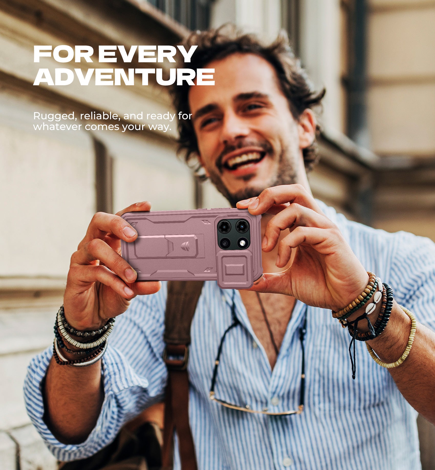 Dexnor Case for Motorola Moto G-Stylus-5G 2026 2 Front Frame Built-in Magnetic Slide Camera Cover Heavy Duty Protection Shockproof Cover with Screen Protector Kickstand 6.7 inch