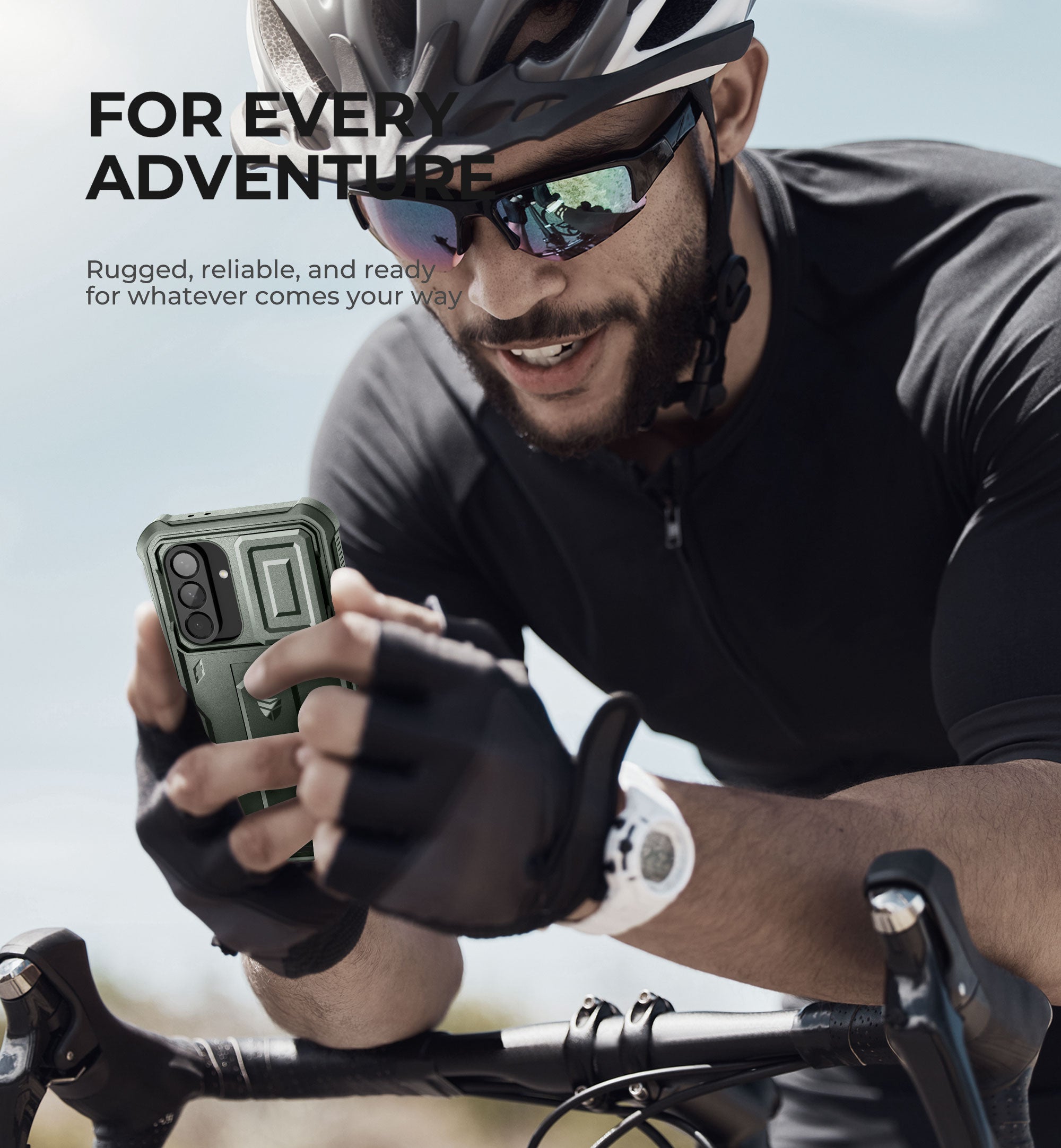 Dexnor Full Body Case for Samsung Galaxy A56 5G With Screen Protector And Slide Camera Bumper Kickstand Heavy-duty Shockproof Cover