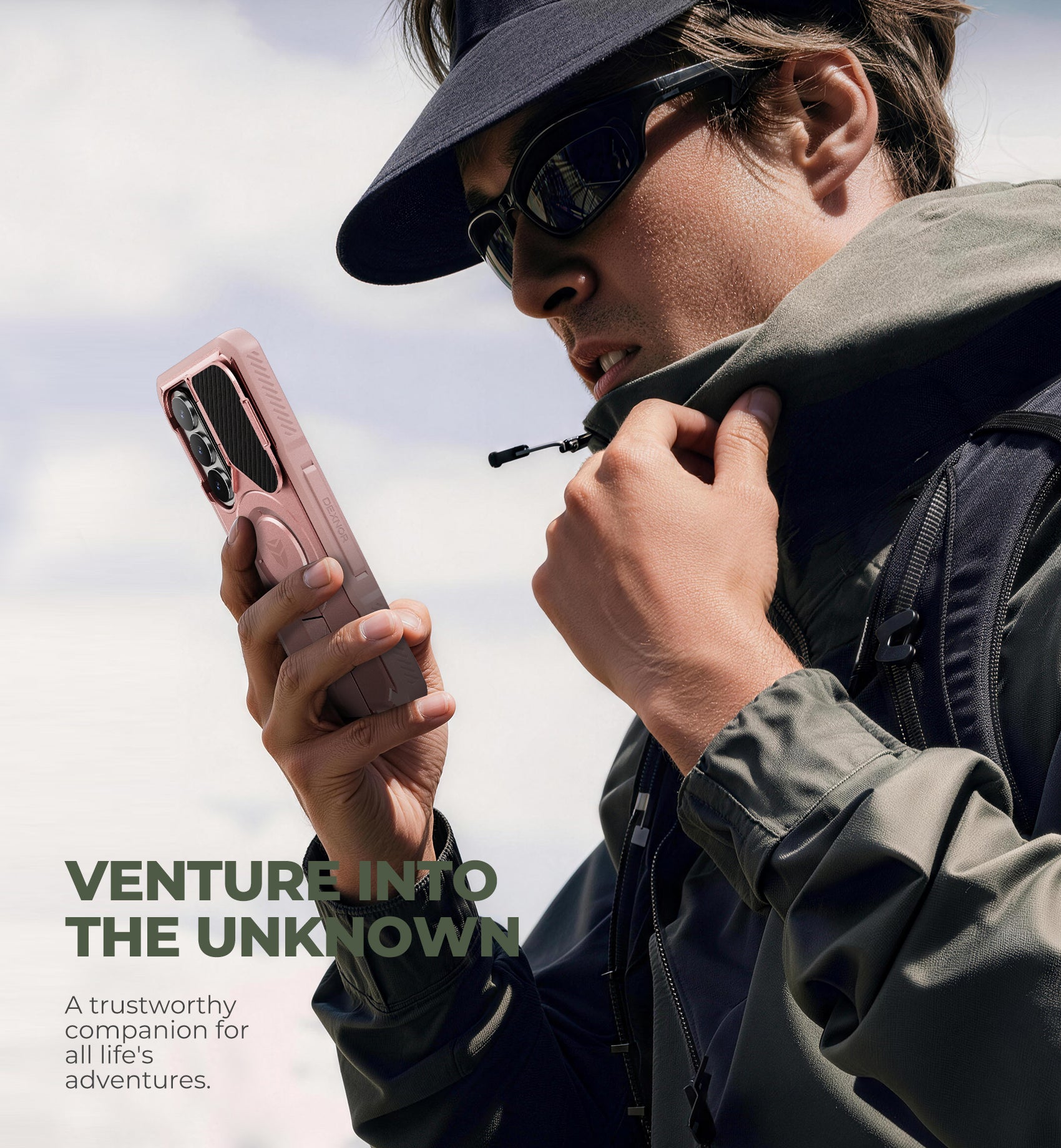 Dexnor Case for Samsung Galaxy S26 with Camera Cover Adjustable Kickstand Screen Protector Compatible with MagSafe Rugged Shockproof Magnetic Protective Cover 2026 6.3 Inch