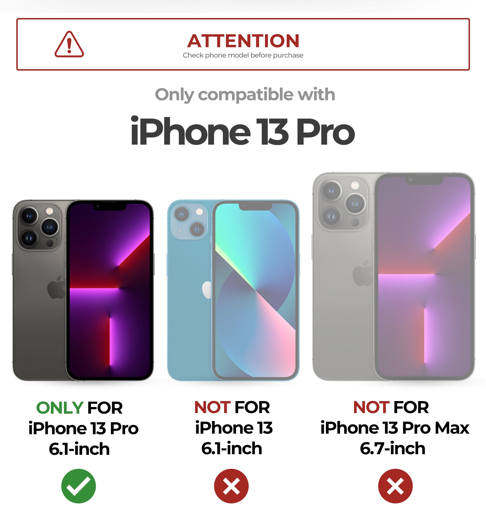 Dexnor Case for iPhone 13 Pro with Slide Camera Cover Adjustable Kickstand Built-in Screen Protector Magnetic Rugged Shockproof Bumper Heavy-Duty Magnetic Protective Cover