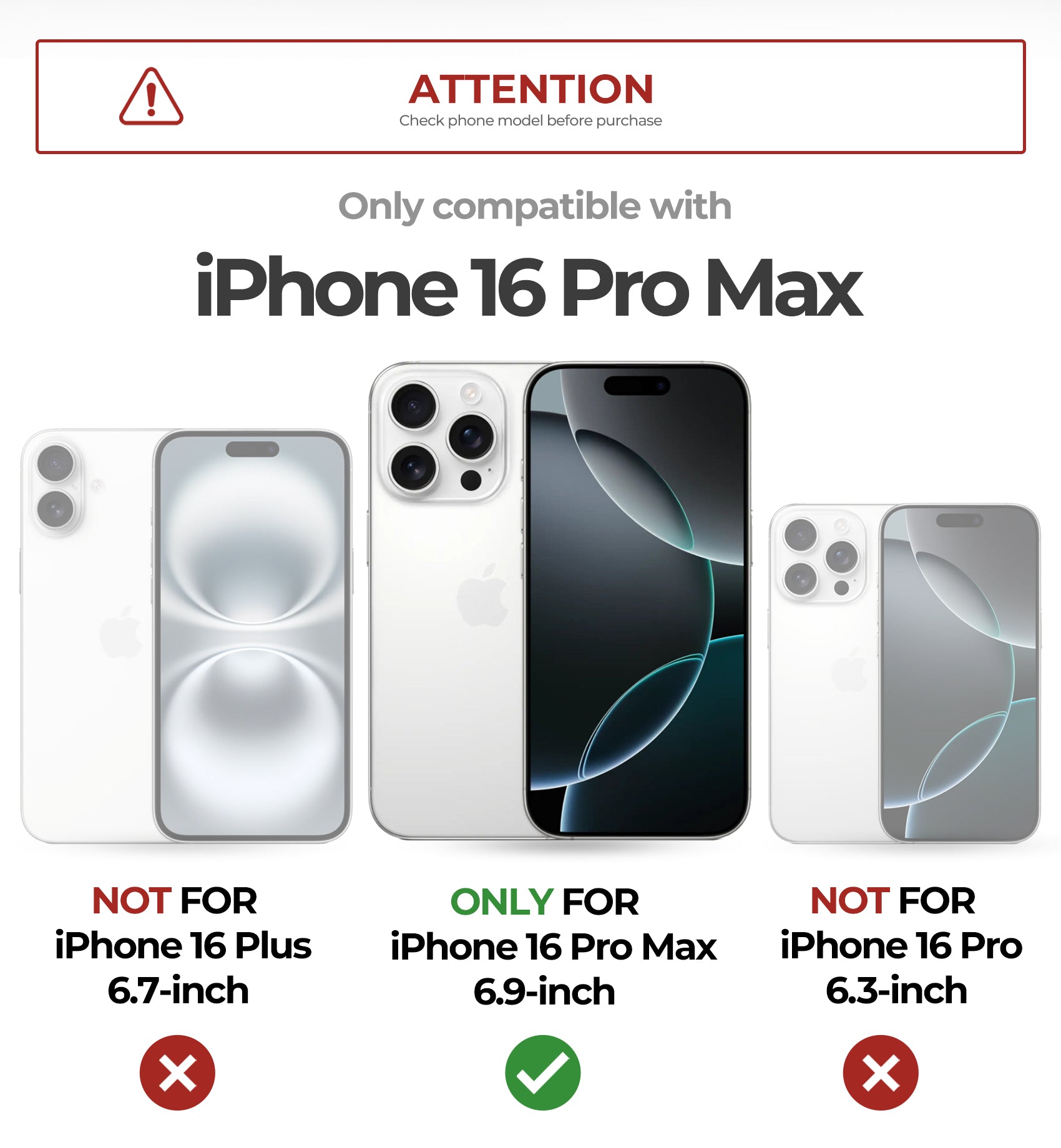 Dexnor Case for iPhone 16 Pro Max with Slide Camera Cover Adjustable Kickstand Magnetic Rugged Shockproof Bumper Heavy-Duty Magnetic Protective Cover