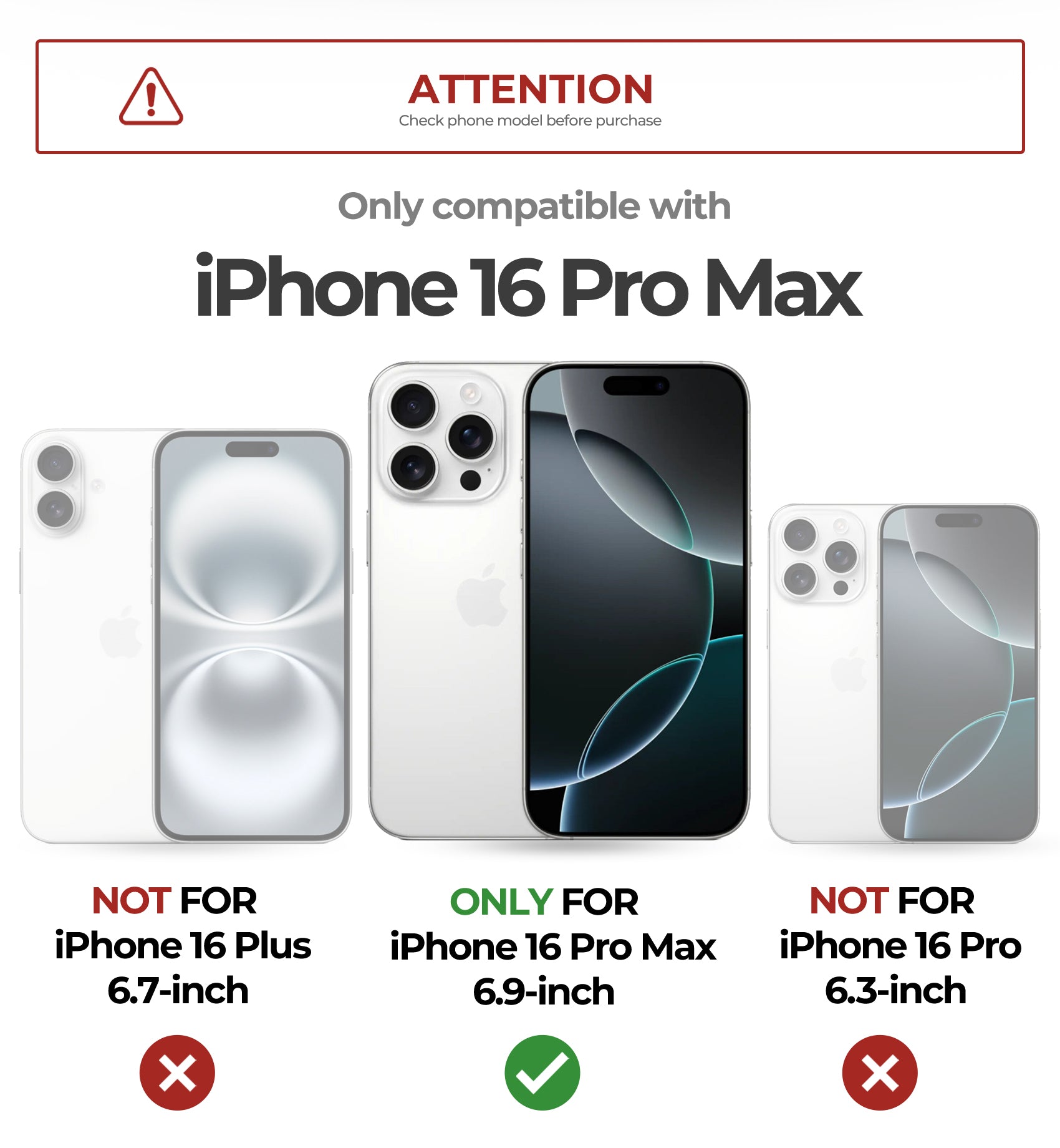 Dexnor Case for iPhone 16 Pro Max with Slide Camera Cover Adjustable Kickstand Privacy Screen Protector Compatible with MagSafe Magnetic Protective Cover 6.9 Inch