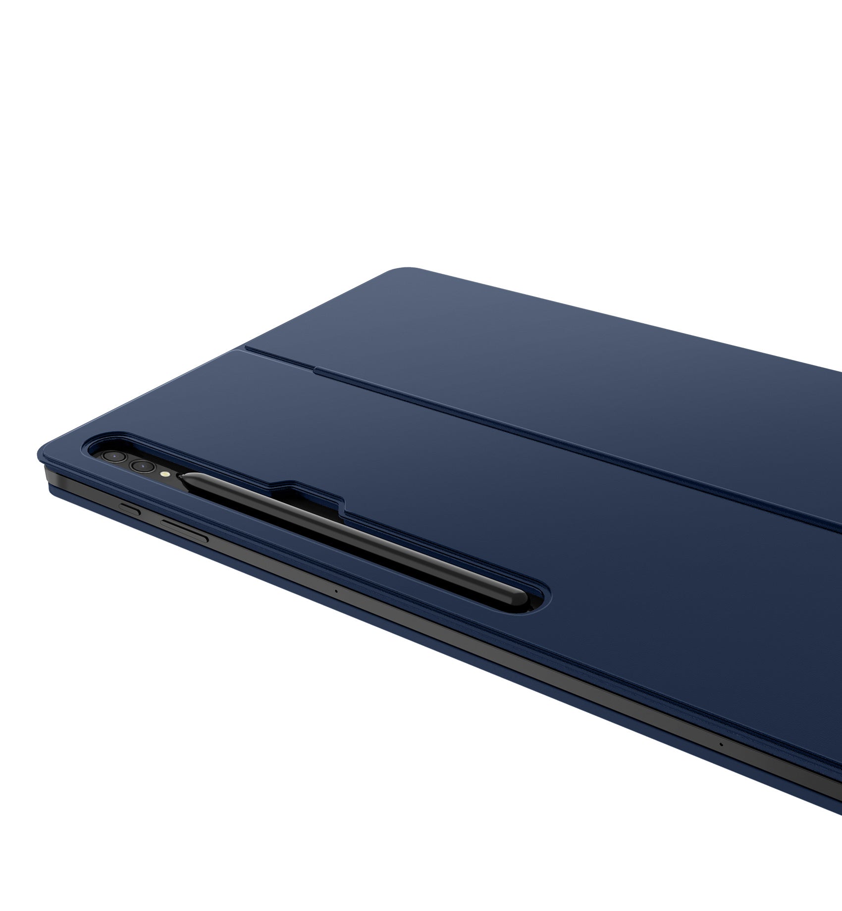 Dexnor Book Case For Samsung Galaxy Tab S10 Ultra Keyboard Cover With Trackpad Pen Holder Slim Bluetooth Black 14.6 Inch