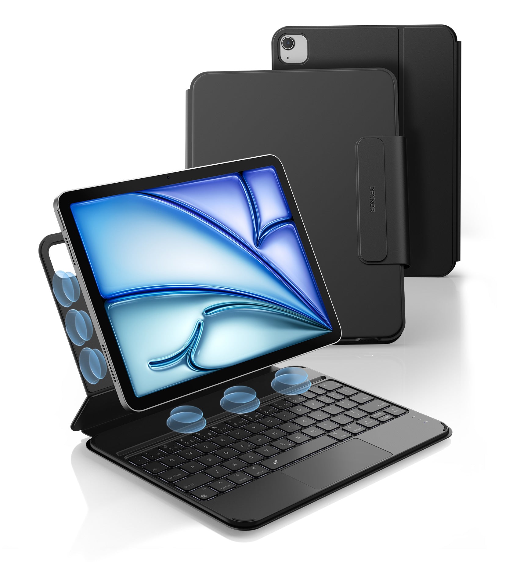 Dexnor Keyboard Case for iPad Pro 11 2nd Gen with Keyboard Ultra