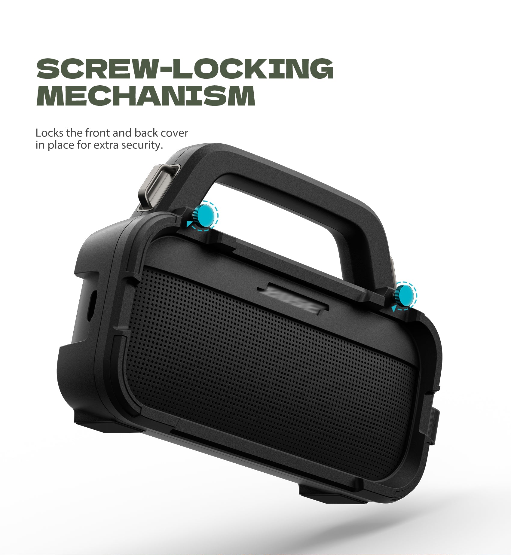 Dexnor Rugged Case Cover for Bose SoundLink Flex Bluetooth Portable Speaker Stable Shockproof Travel Protective Carrying Pouch with Handle Shoulder Strap