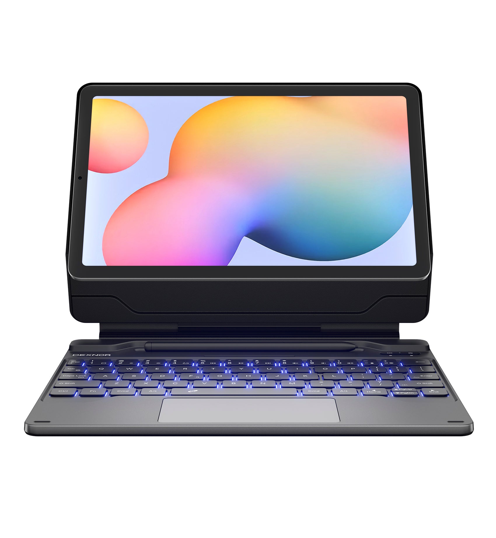 For Samsung Galaxy Tab S6 Lite 10.4 Inch Case with Keyboard Magnetic Floating Cantilever Stand Multi-Touch Trackpad