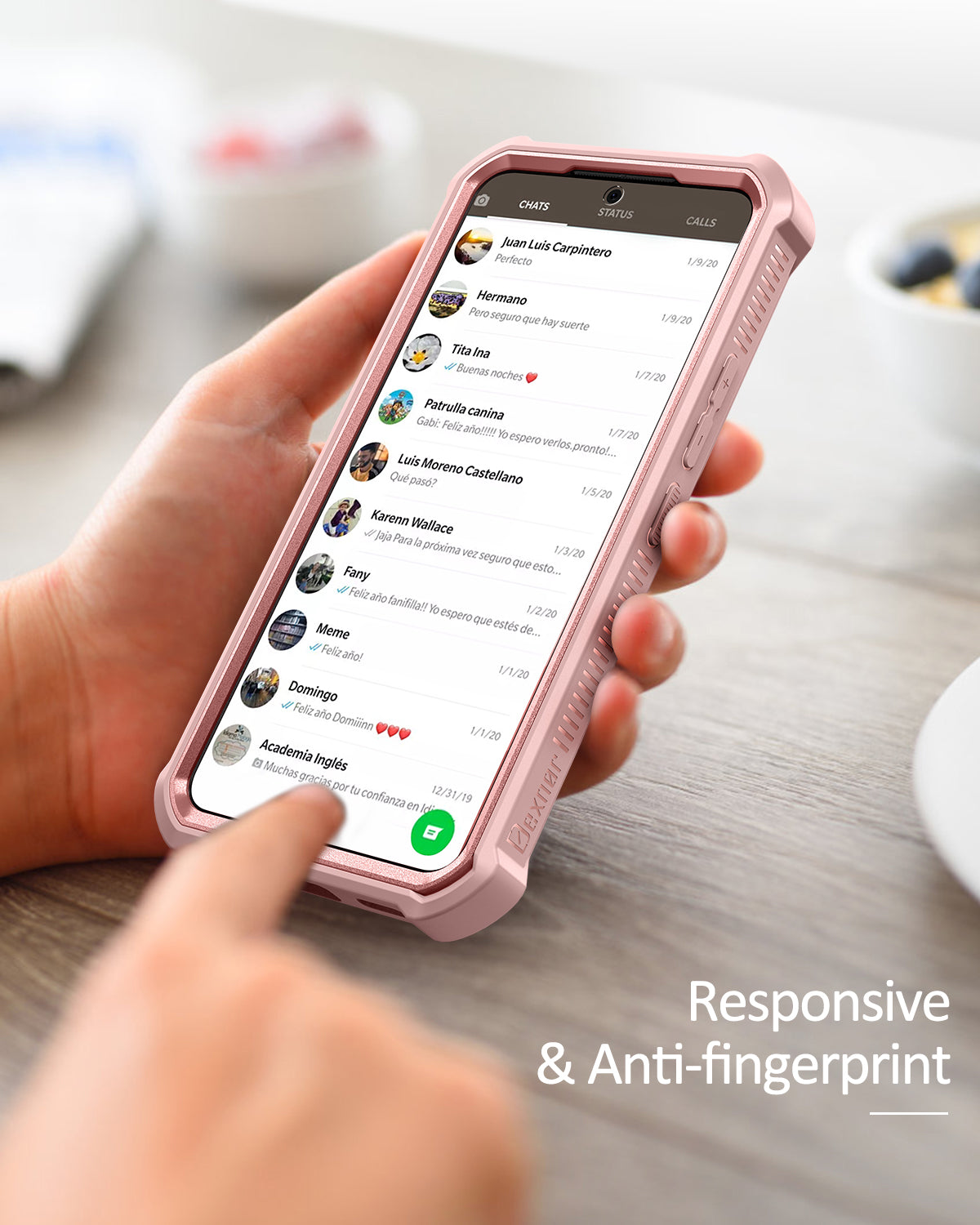 Dexnor Case for Samsung Galaxy S22 With Single Screen Protector Full Body Bumper Kickstand Heavy-duty Shockproof Rugged Cover.