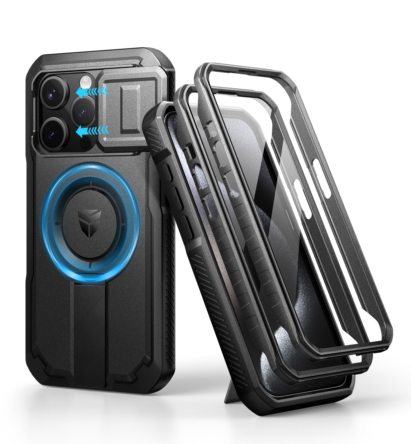 Dexnor Durable Case for iPhone 15 Pro with Built In Screen Protector and Slide Camera Cover 360 Magsafe Rugged Bumper Cover-dexnorcase.com Dexnor Durable Case for iPhone 15 Pro with Built In Screen Protector and Slide Camera Cover 360 Magsafe Rugged Bumper Cover-dexnorcase.com