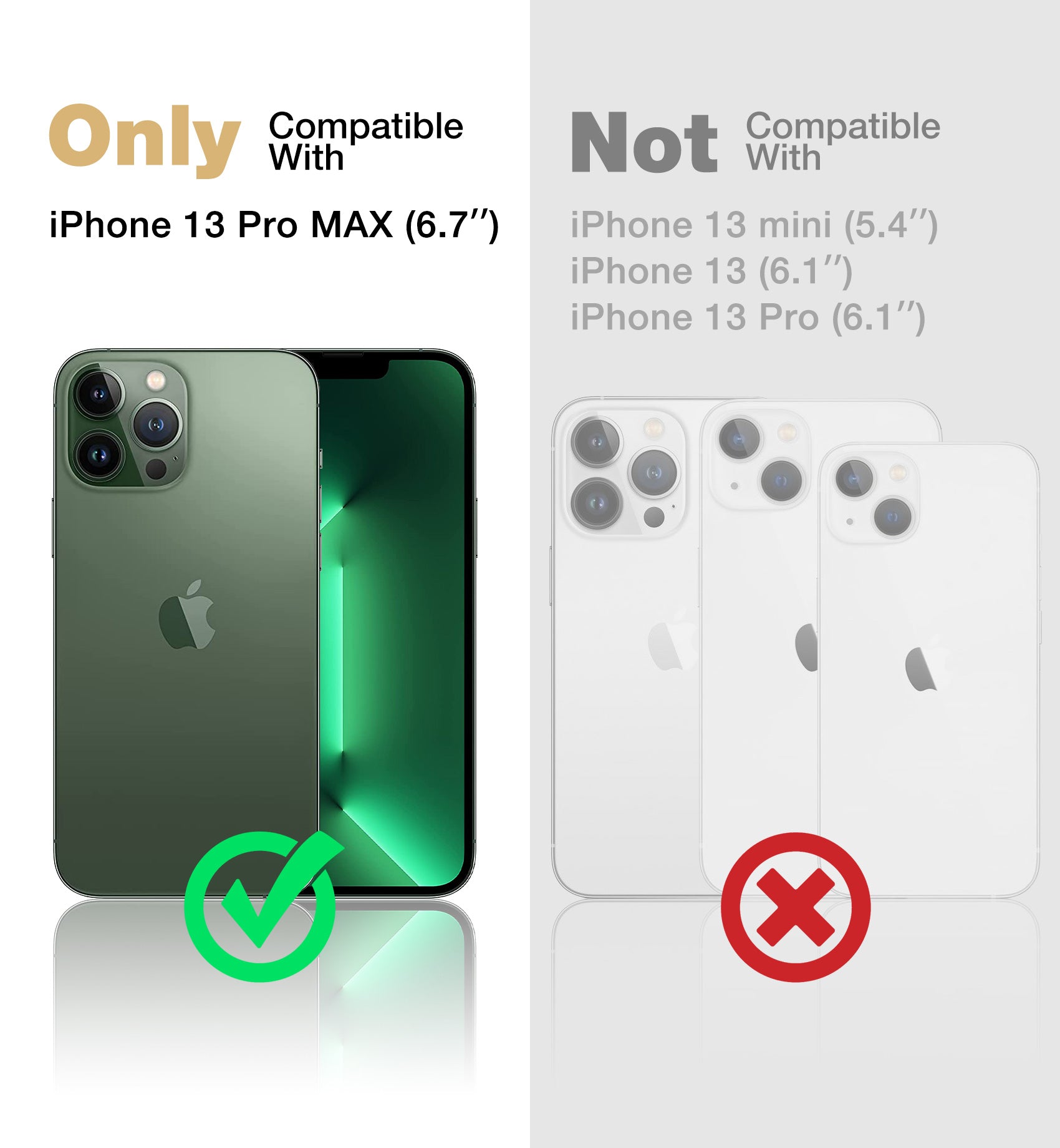 Dexnor for iphone 13 Pro Max Case With Heavy-duty Shockproof Full Body Built-in Screen Protector Adjustable Kickstand