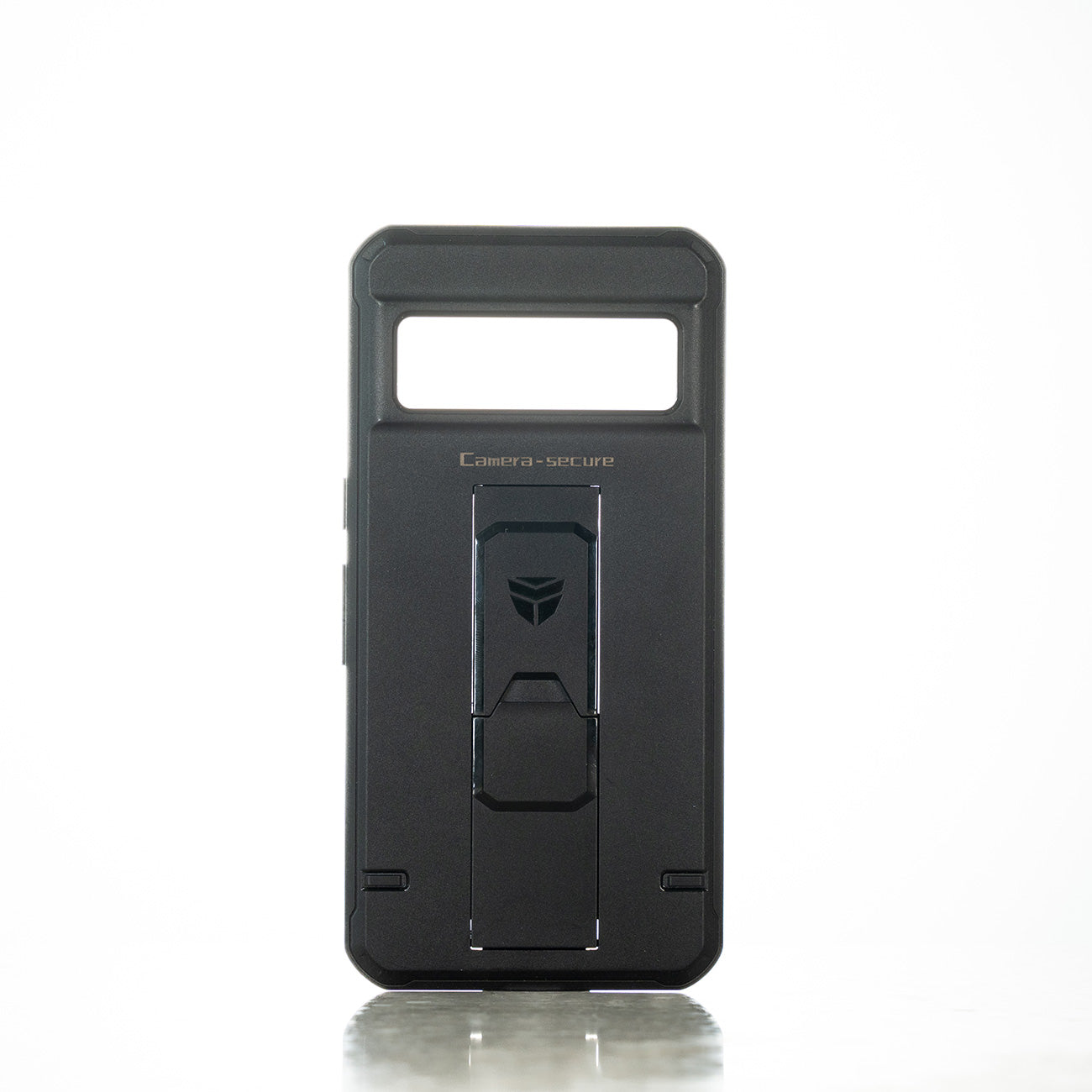 Camera-secure Case for Google Pixel 8 Pro With 2 Screen Protector Full Body Bumper Kickstand Heavy-duty Shockproof Rugged Cover.