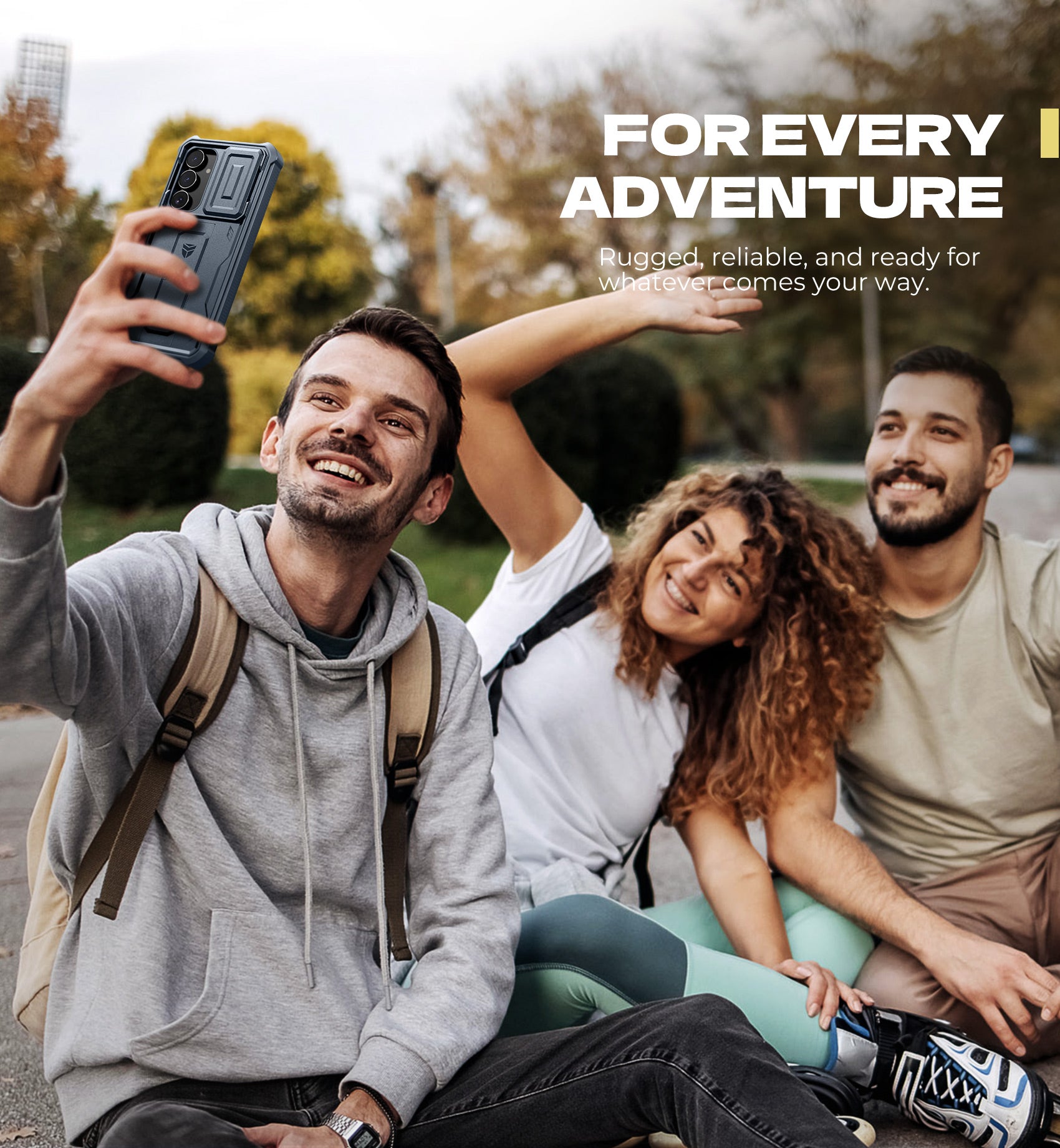 Dexnor Case for Samsung Galaxy S25 Fe Full Body With Screen Protector Slide Camera Bumper Kickstand Heavy-duty Rugged Cover