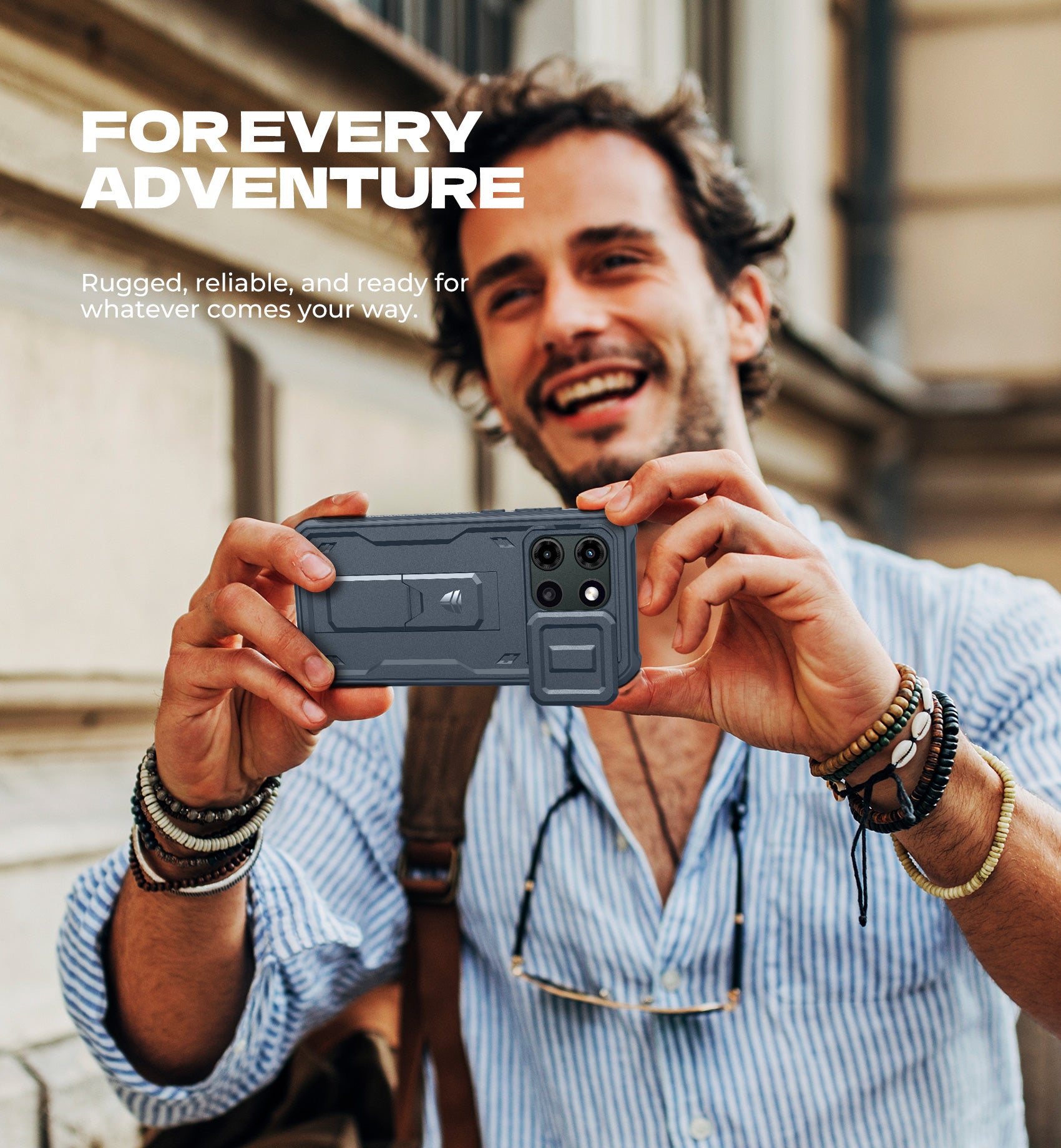 Dexnor Full Body Case for Moto G-Stylus 5G 2025 With Screen Protector And Slide Camera Bumper Kickstand Heavy-duty Shockproof Cover