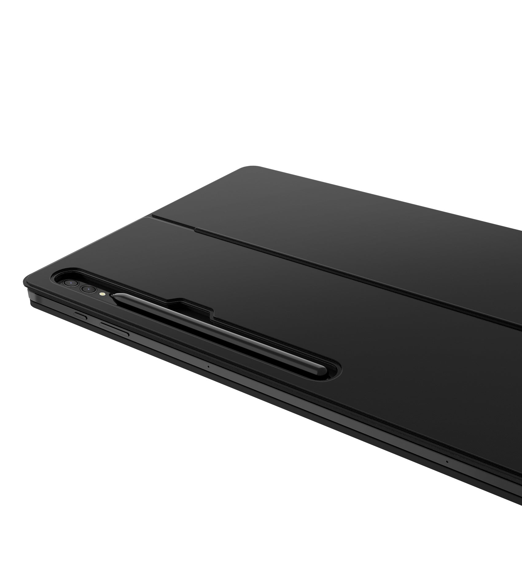 Dexnor Book Case For Samsung Galaxy Tab S10 Ultra Keyboard Cover With Trackpad Pen Holder Slim Bluetooth Black 14.6 Inch