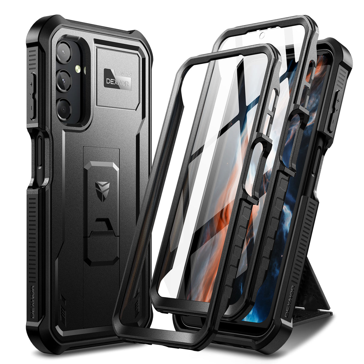 Dexnor Case for Samsung Galaxy A25 5G/A24 With Screen Protector