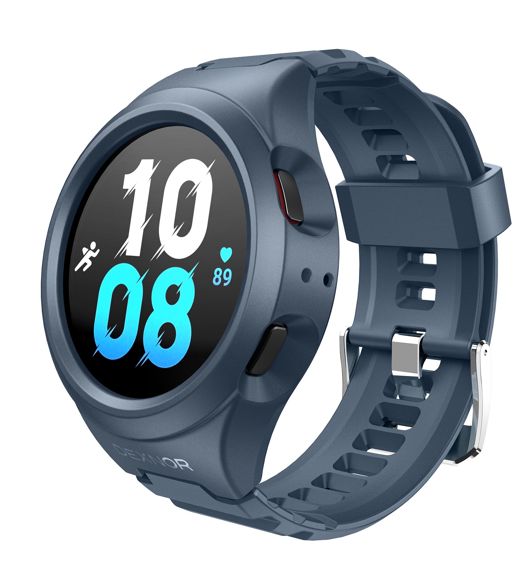 Dexnor Watch Case for Samsung Galaxy Watch5/Watch4 [44mm] Full Body Bumper Shockproof Rugged Raised Bezel Snap-on Cover