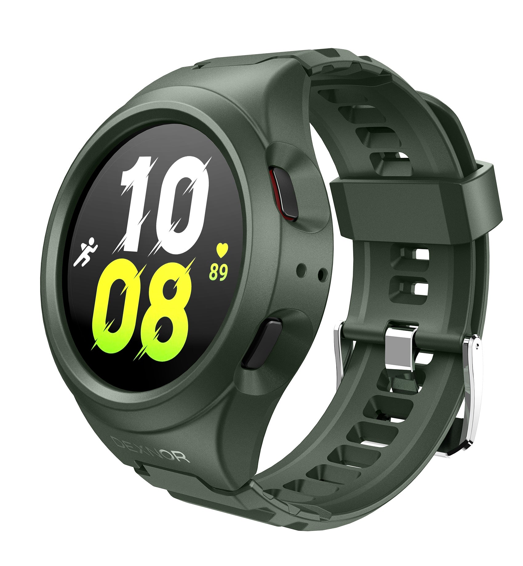 Dexnor Watch Case for Samsung Galaxy Watch5/Watch4 [44mm] Full Body Bumper Shockproof Rugged Raised Bezel Snap-on Cover