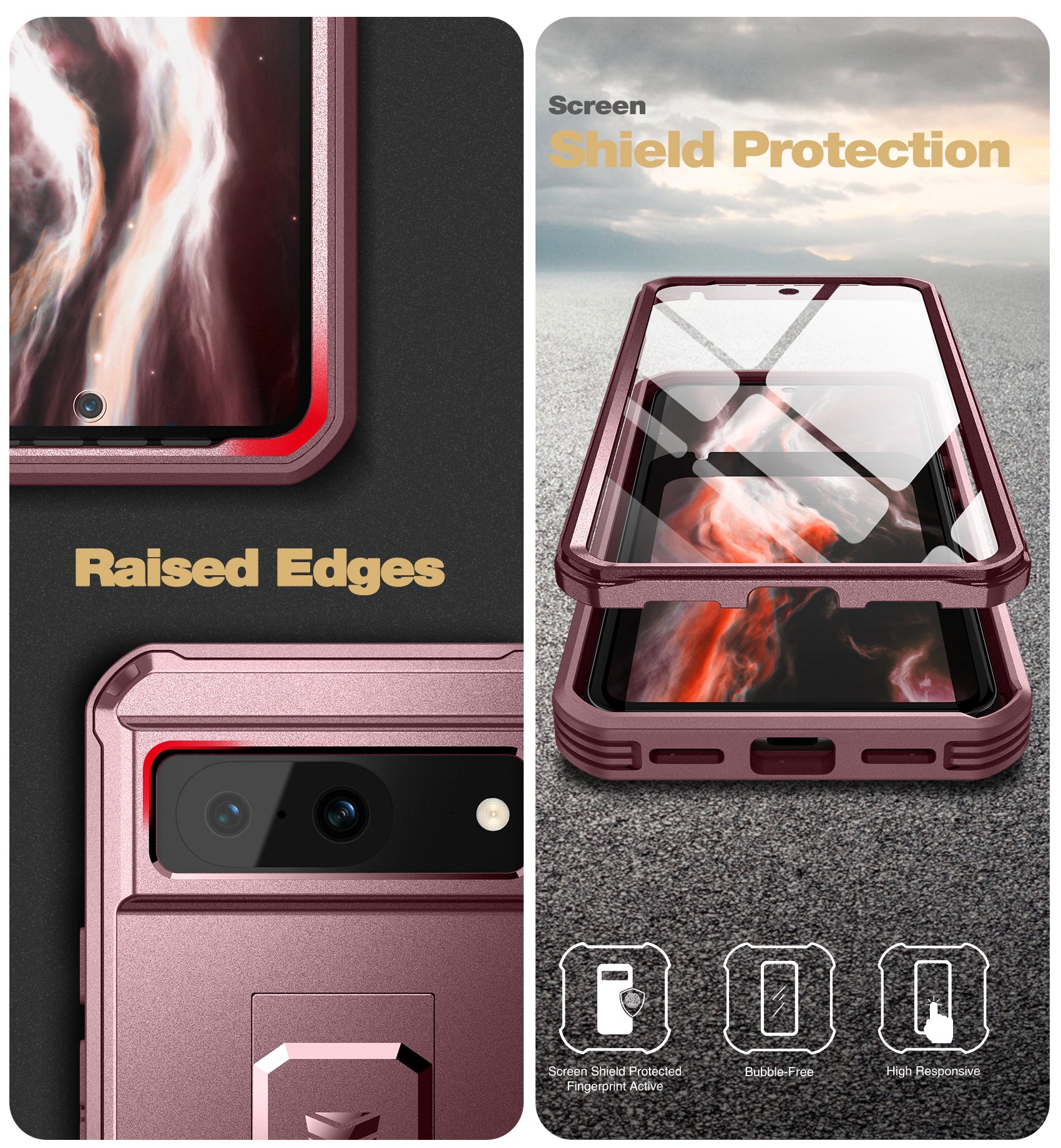 Dexnor Case For Google Pixel 9 Pro XL With Camera Cover & Built In Screen Protector,Full Body Cases Army Green A Snug Fit, A Secure Hold - Best Buy