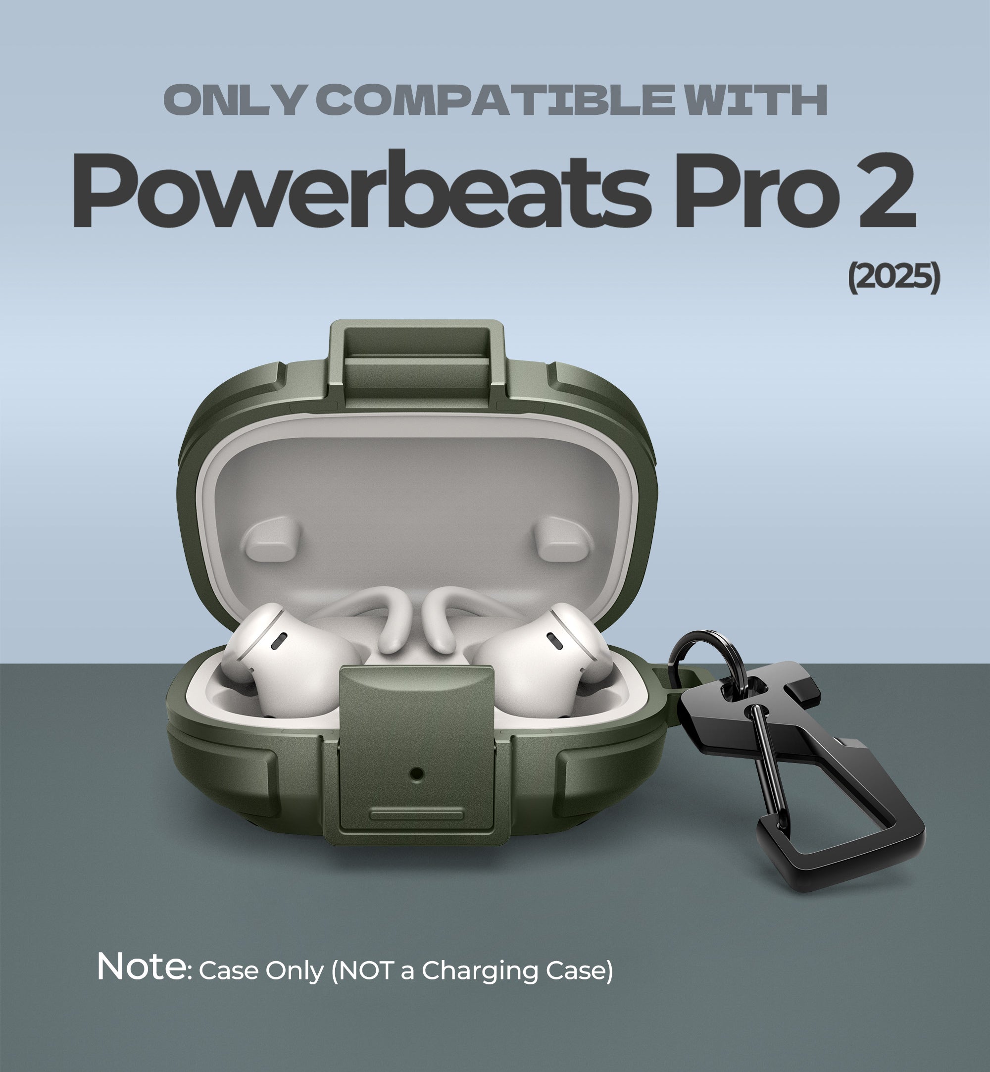 Dexnor Case for Beats Powerbeats Pro 2nd Gen with Drop-Proof Lock