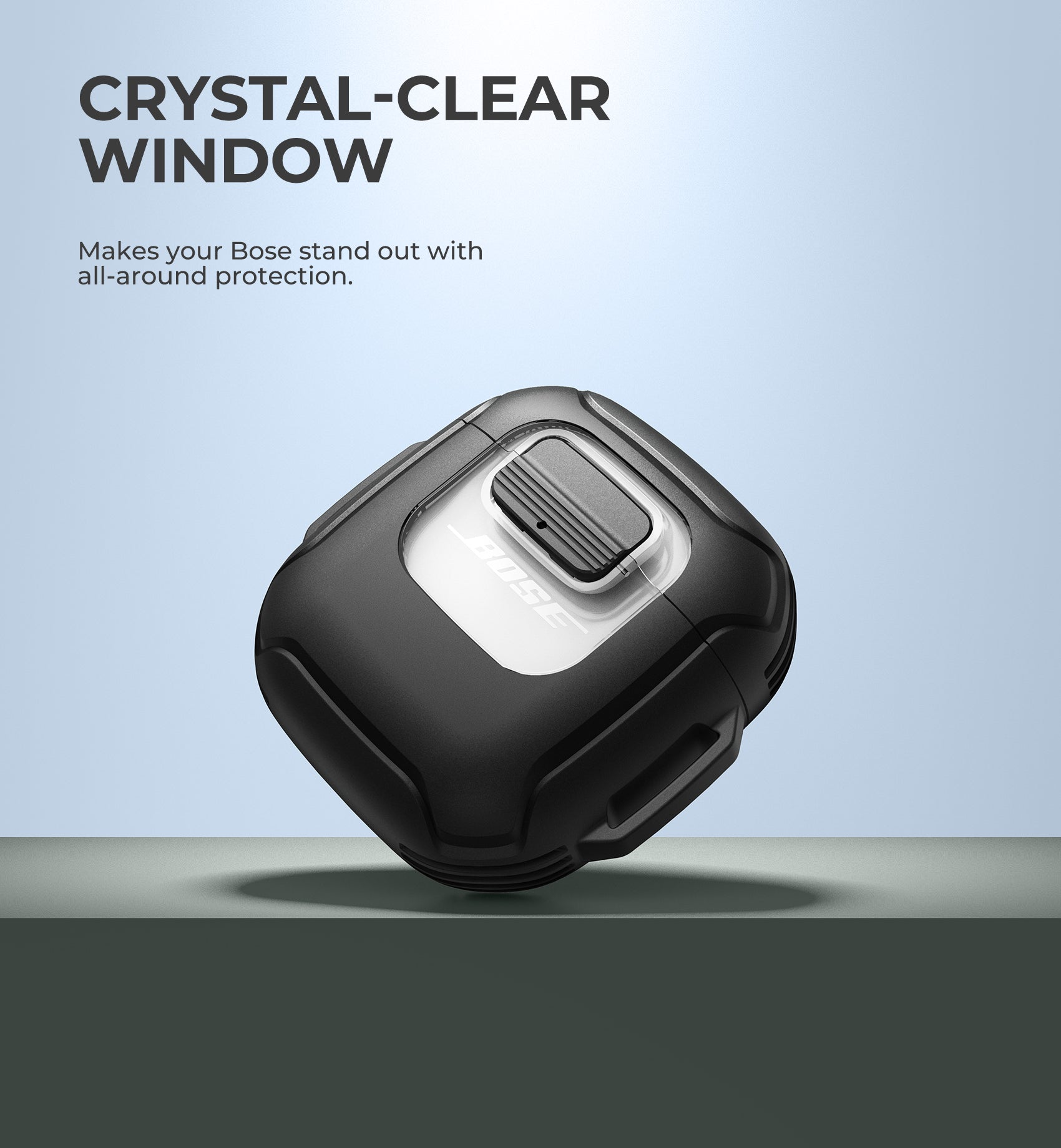 Dexnor Case for Bose QuietComfort Earbuds 2nd Gen 2022  Secure Lock Clip Rugged  with Carabiner Keyring