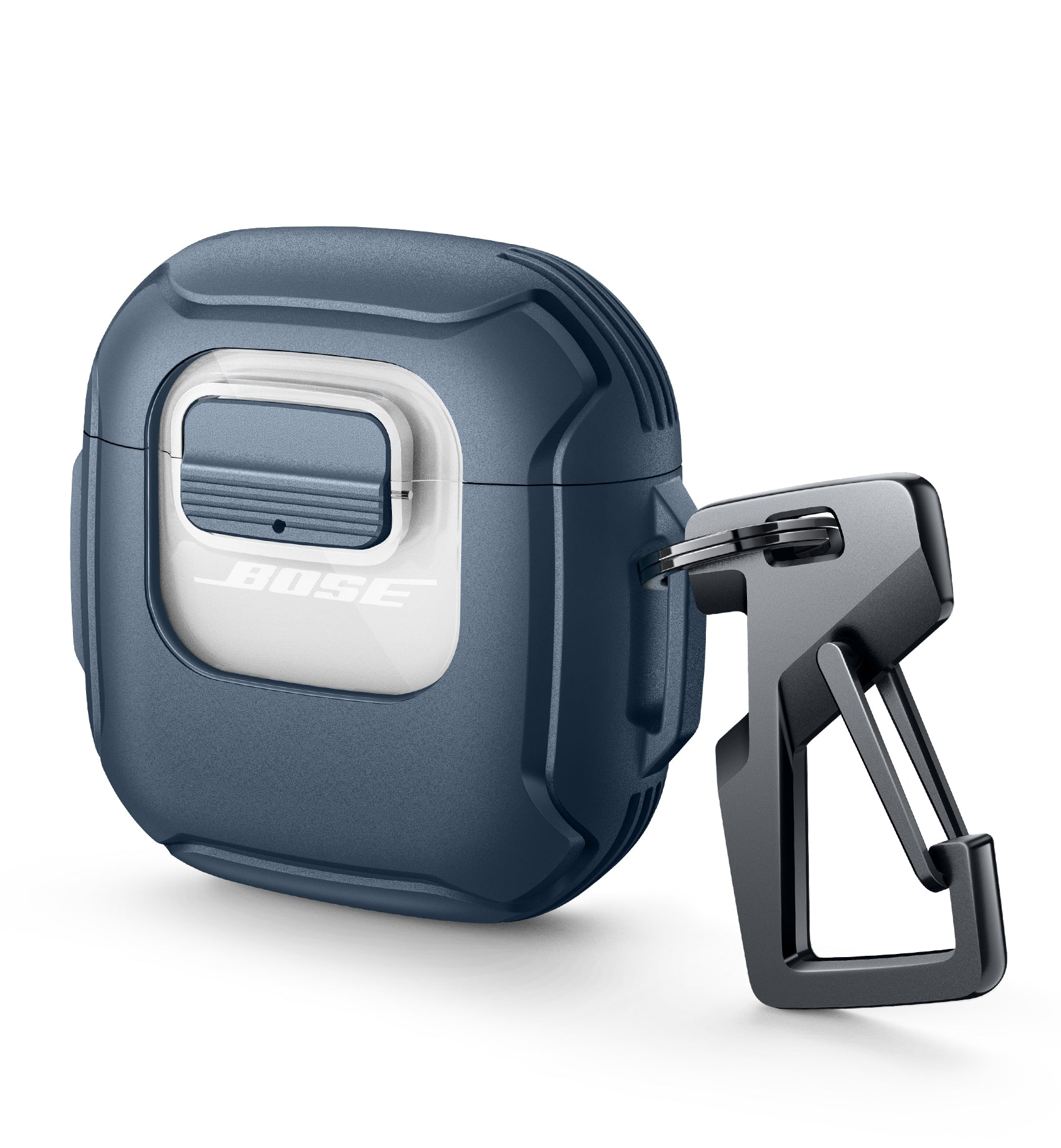 Dexnor Case for Bose QuietComfort Earbuds 2nd Gen 2022  Secure Lock Clip Rugged  with Carabiner Keyring