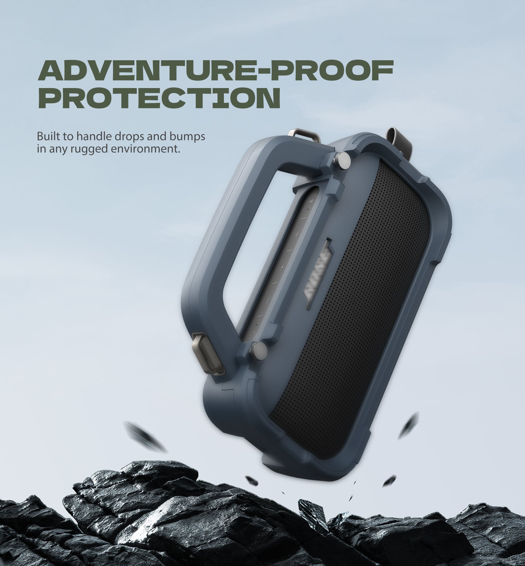 Dexnor Rugged Case Cover for Bose SoundLink Flex 2nd Gen 2024