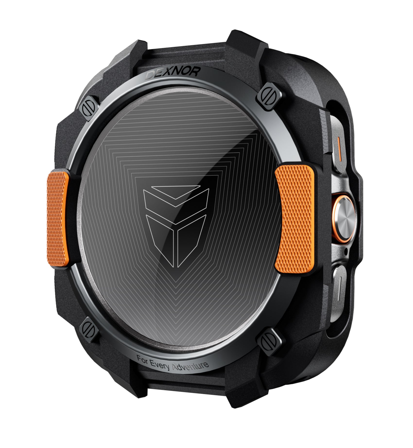 Dexnor Case for Samsung Galaxy Watch Ultra 47mm 2024 Durable Shockproof TPU Bumper Cover for Outdoor Adventure