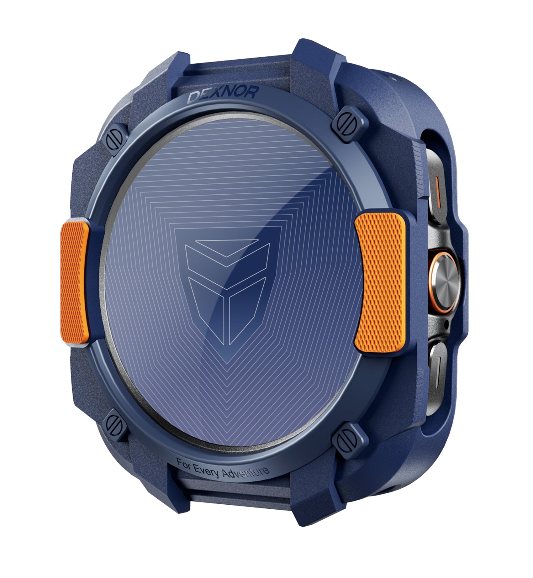 Dexnor Case for Samsung Galaxy Watch Ultra 47mm 2024 Durable Shockproof TPU Bumper Cover for Outdoor Adventure