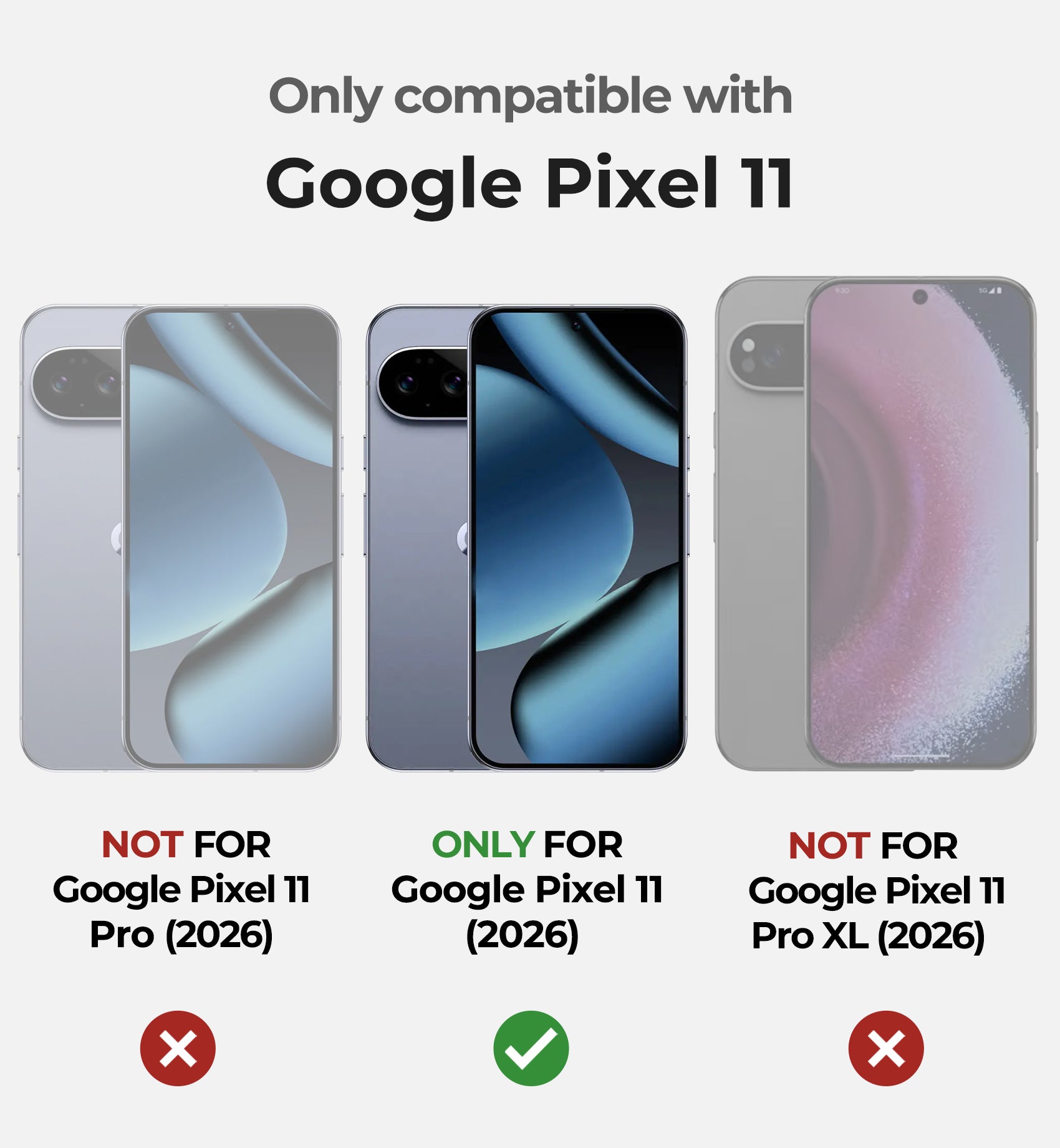 Dexnor Case for Google Pixel 11 with Kickstand Slide Camera Cover 2 Front Frames Built-in Screen Protector Full-Body Shockproof Protective Heavy-Duty Rugged Cover 2026