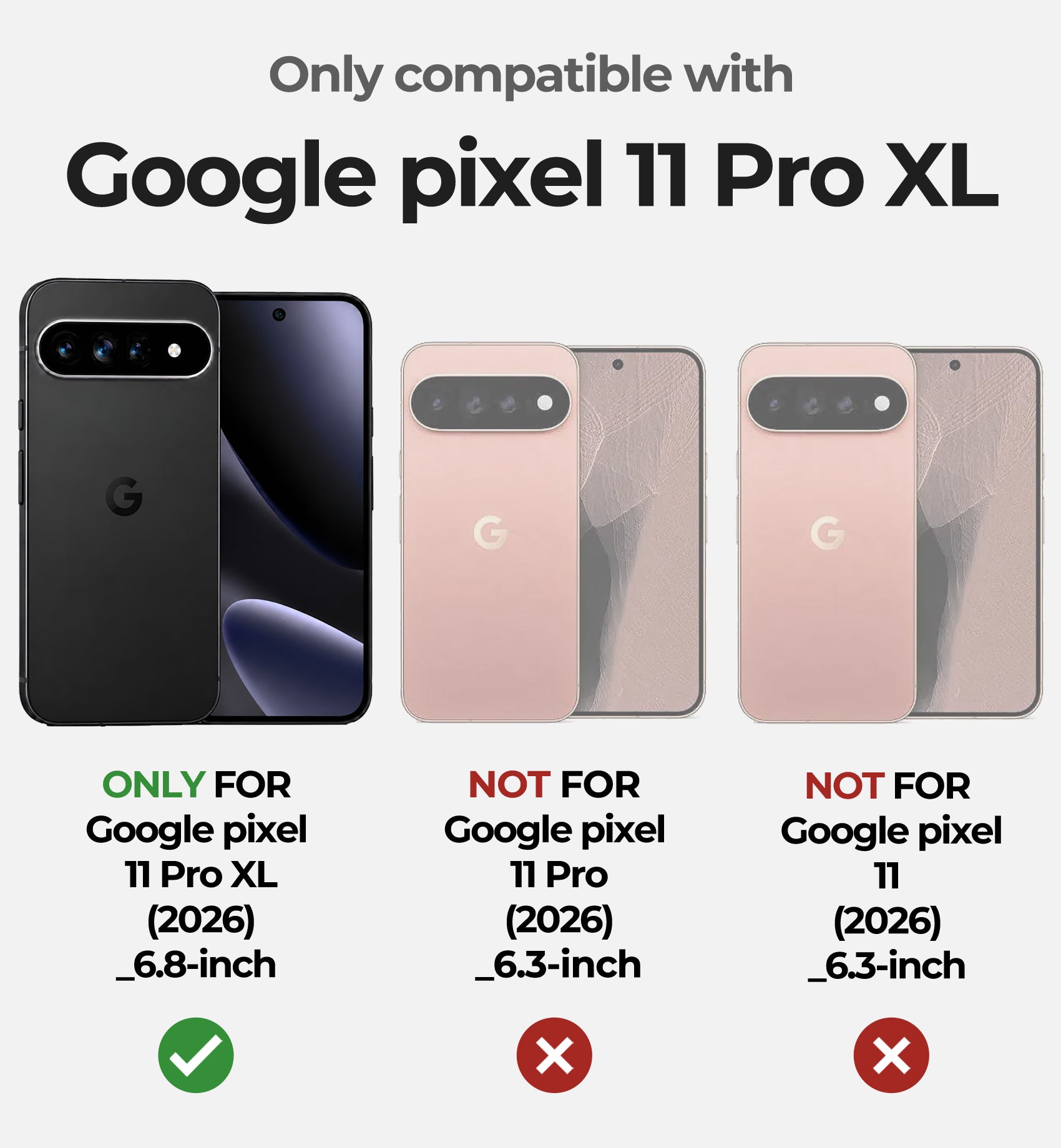 Dexnor Case for Google Pixel 11 Pro XL with Slide Camera Cover 2 Front Frames Built-in Screen Protector Kickstand Full-Body Shockproof Protective Cover Heavy-Duty Rugged Cases 2026
