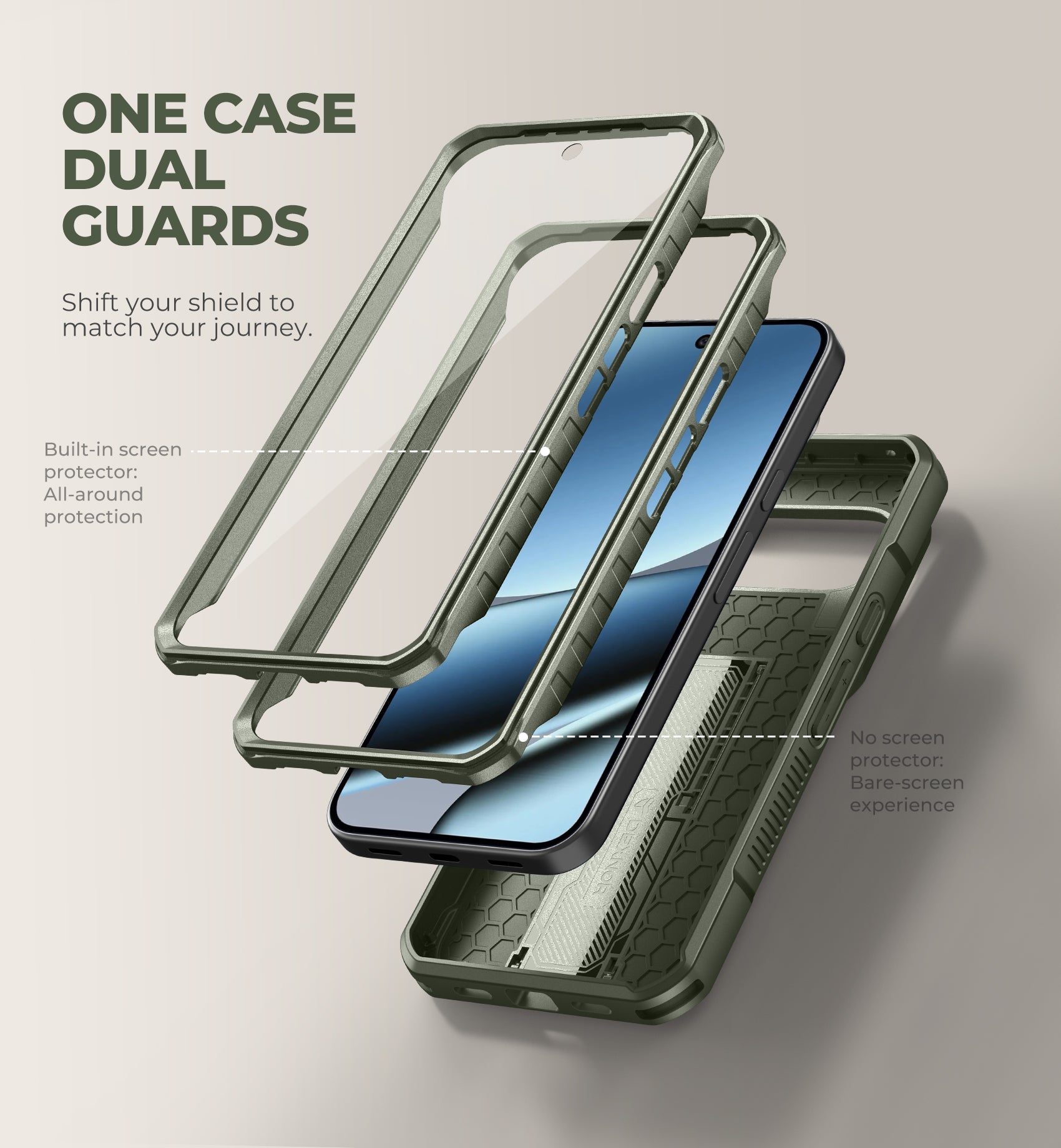 Dexnor Case for Google Pixel 11 Pro XL with Slide Camera Cover 2 Front Frames Built-in Screen Protector Kickstand Full-Body Shockproof Protective Cover Heavy-Duty Rugged Cases 2026