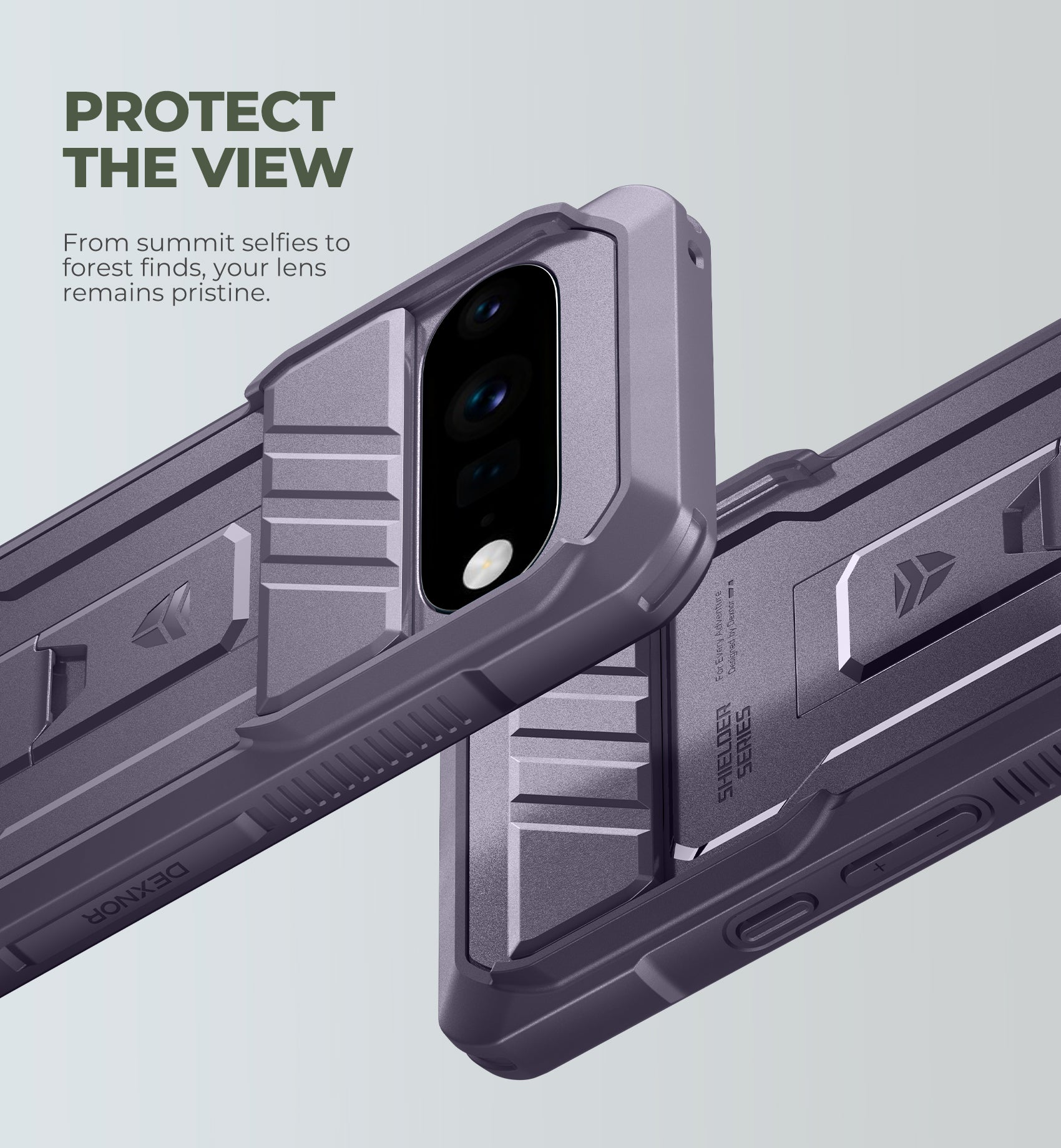 Dexnor Case for Google Pixel 11 Pro XL with Slide Camera Cover 2 Front Frames Built-in Screen Protector Kickstand Full-Body Shockproof Protective Cover Heavy-Duty Rugged Cases 2026