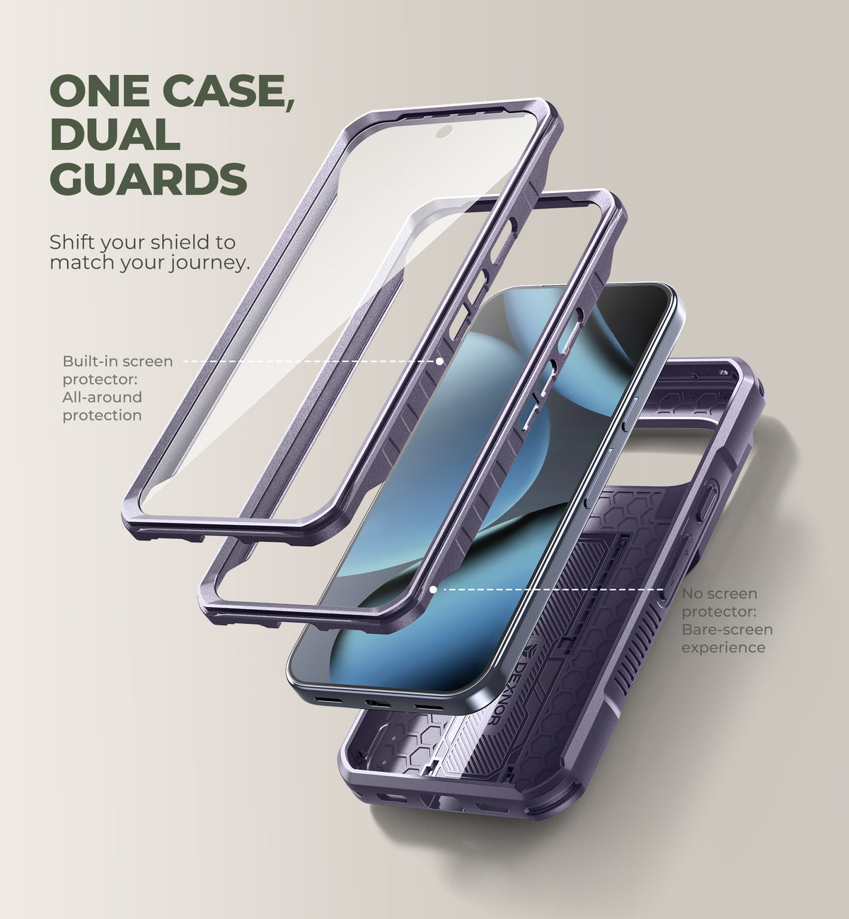 Dexnor Case for Google Pixel 11 with Kickstand Slide Camera Cover 2 Front Frames Built-in Screen Protector Full-Body Shockproof Protective Heavy-Duty Rugged Cover 2026