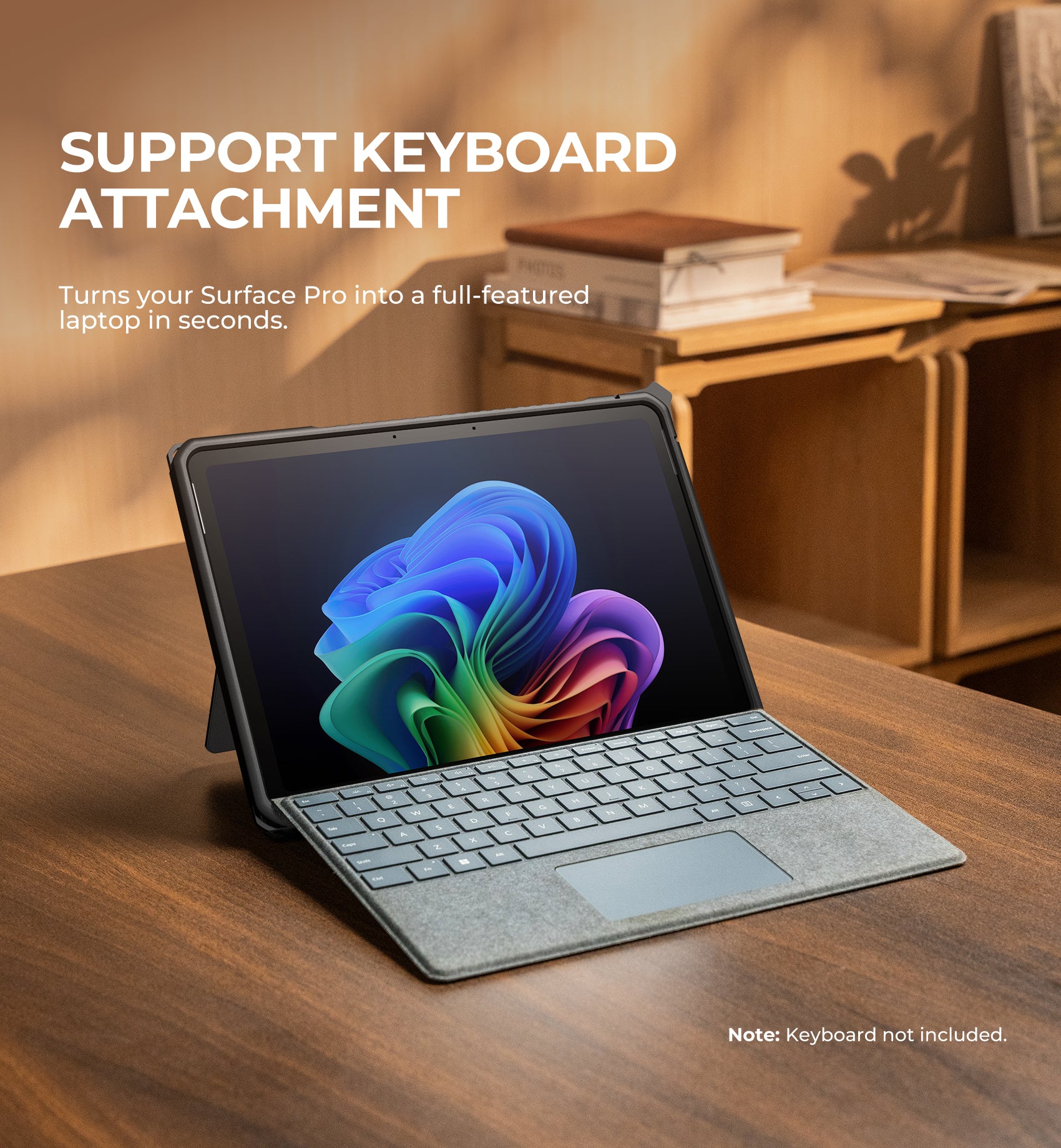 Dexnor Case for Microsoft Surface Pro 12 inch 2025 Rugged