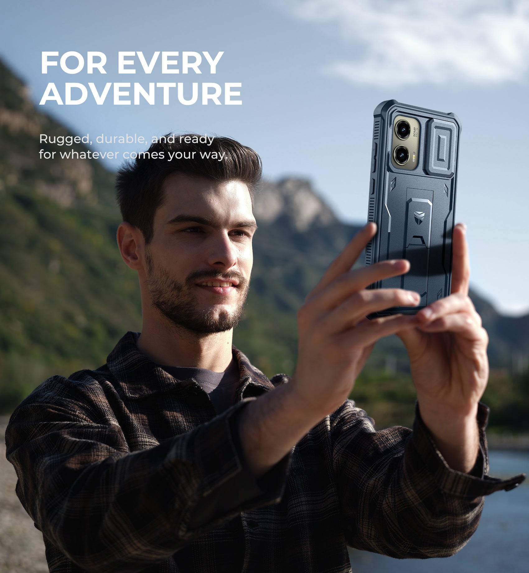 Dexnor Case for Motorola Moto G Stylus 5G 2024 Not Fit Moto G 5G 2024 Bulit-in Slide Camera Cover 2 Front Frame Heavy Duty Protection Cover with Screen Protector Kickstand 6.7 inch