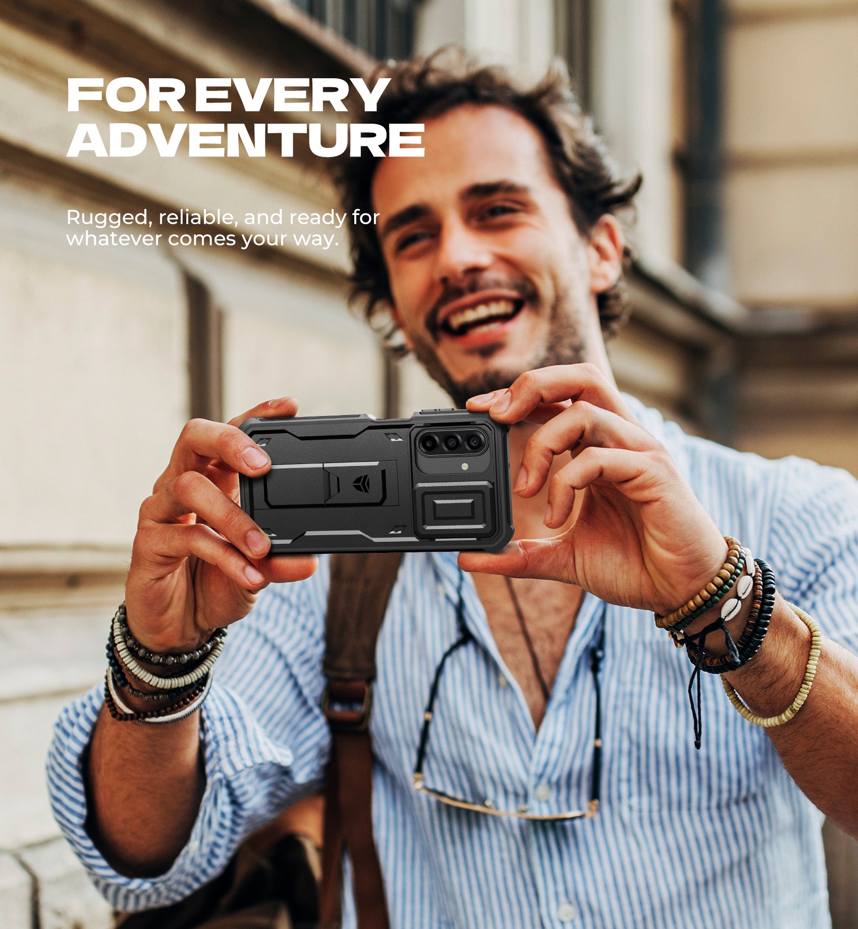 Dexnor Case for Samsung Galaxy A17 5G 2 Front Frame Bulit-in Magnetic Slide Camera Cover Kickstand Heavy Duty Protection Shockproof Samsung with Screen Protector 6.7 Inch